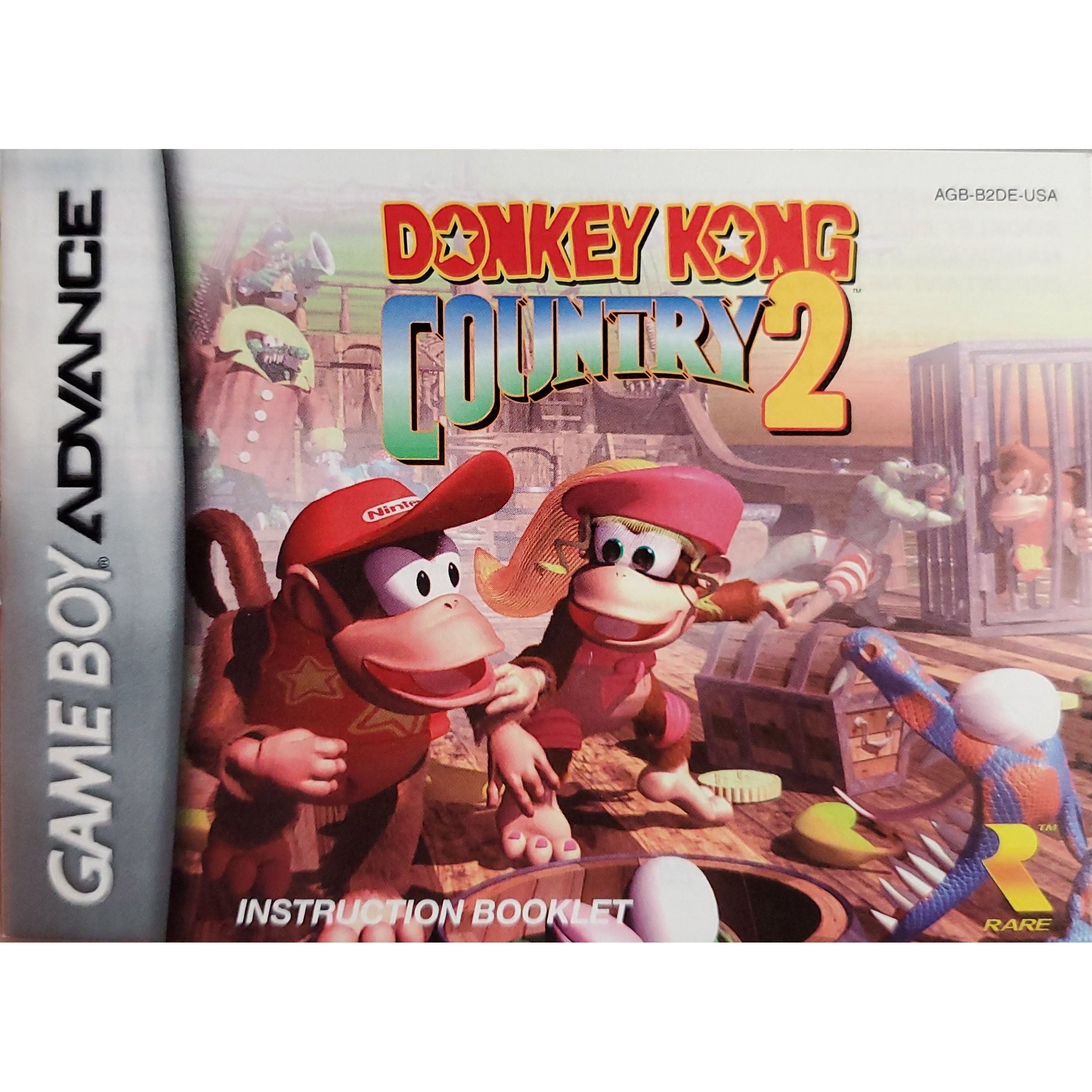 GBA - Donkey Kong Country 2 (Manual)