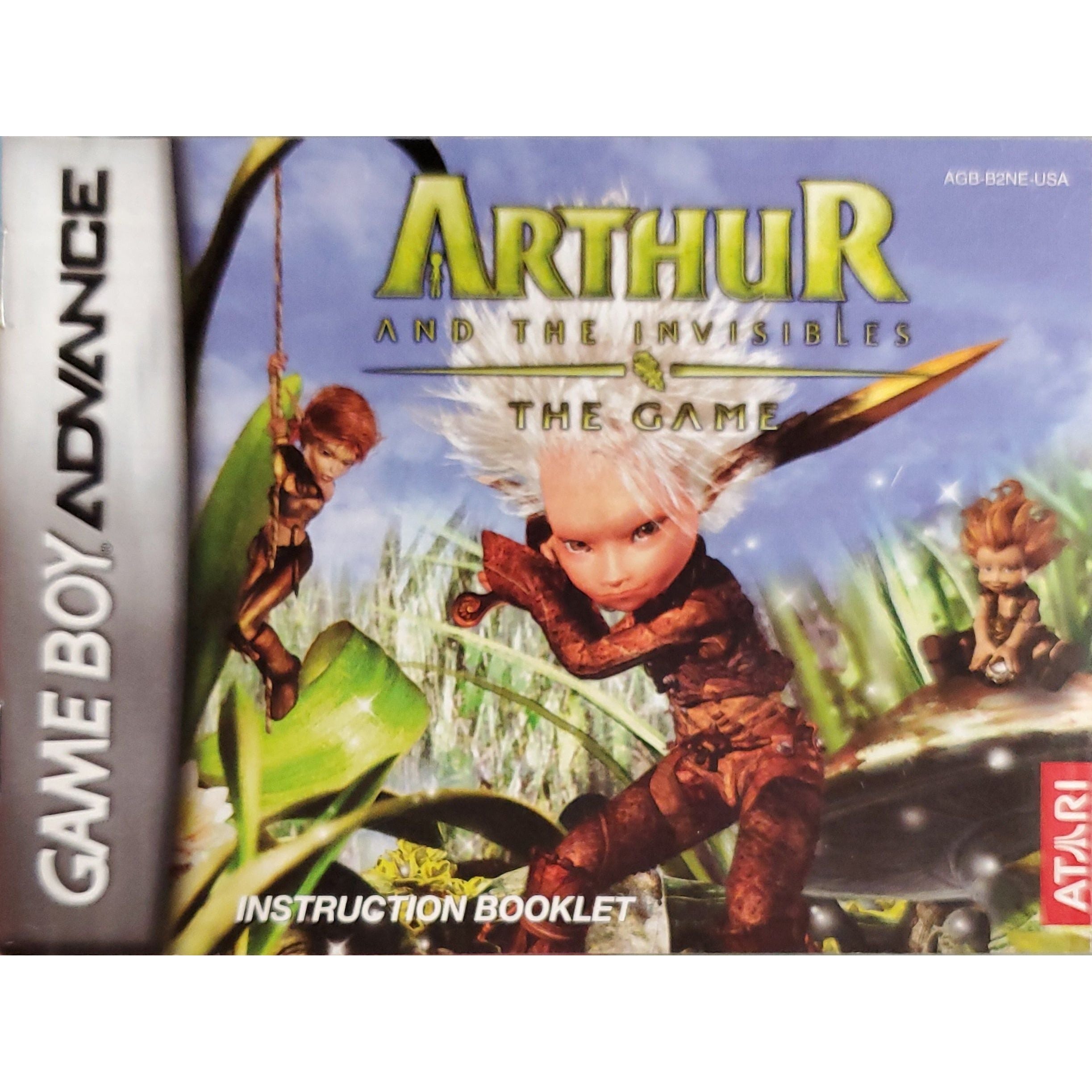 GBA - Arthur and the Invisibles The Game (Manual)