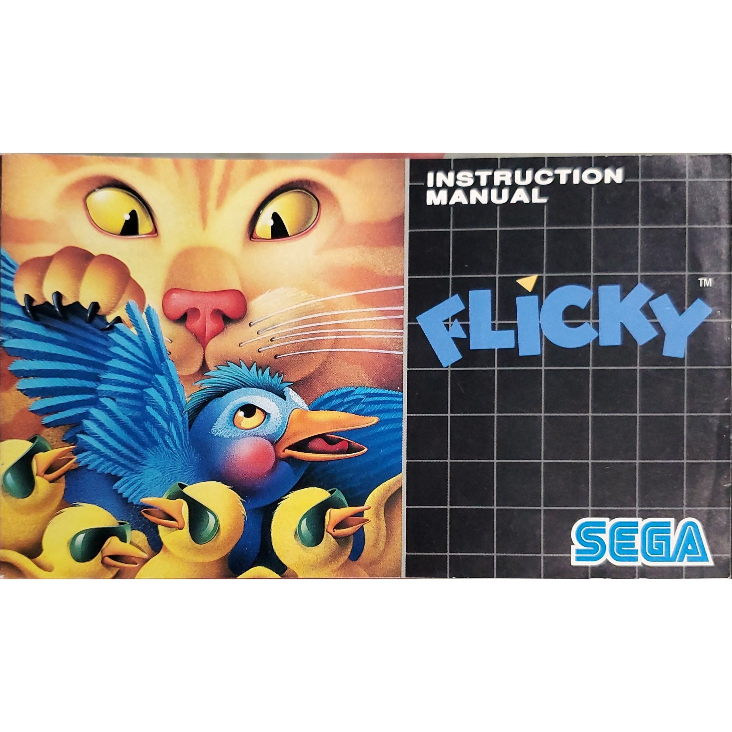 Genesis - Flicky (Manual)