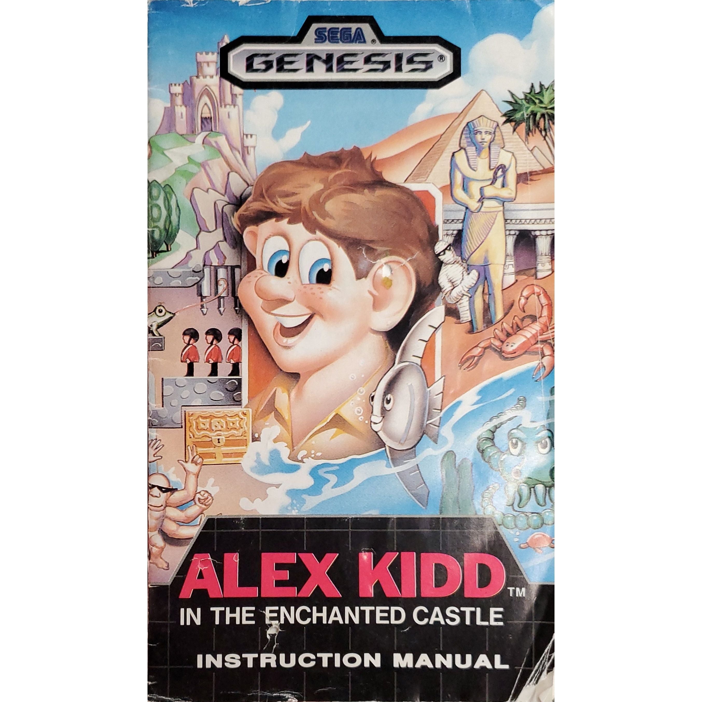 Genesis - Alex Kidd in the Enchanted Castle (Manual)