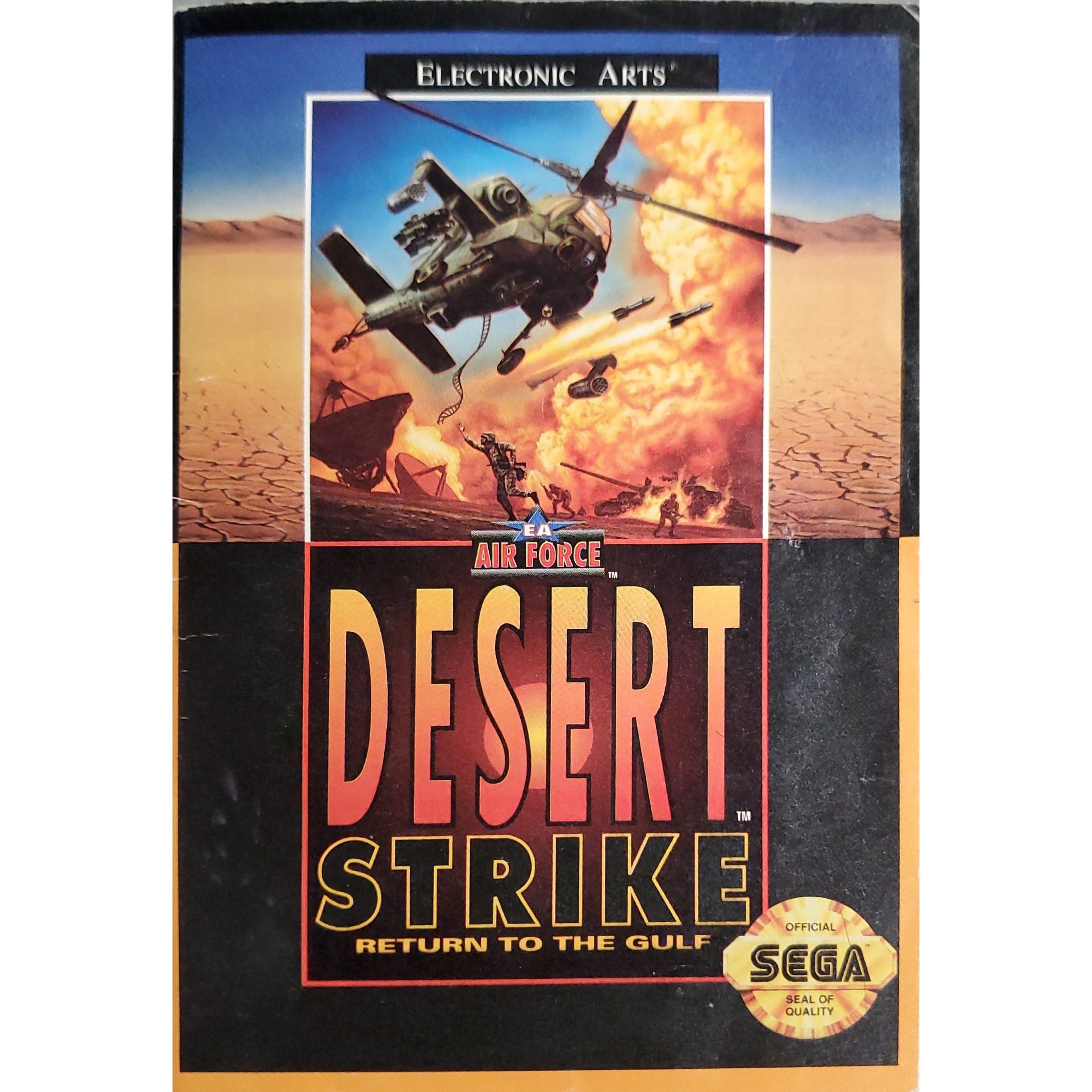 Genesis - Desert Strike Return To The Gulf (Manual)