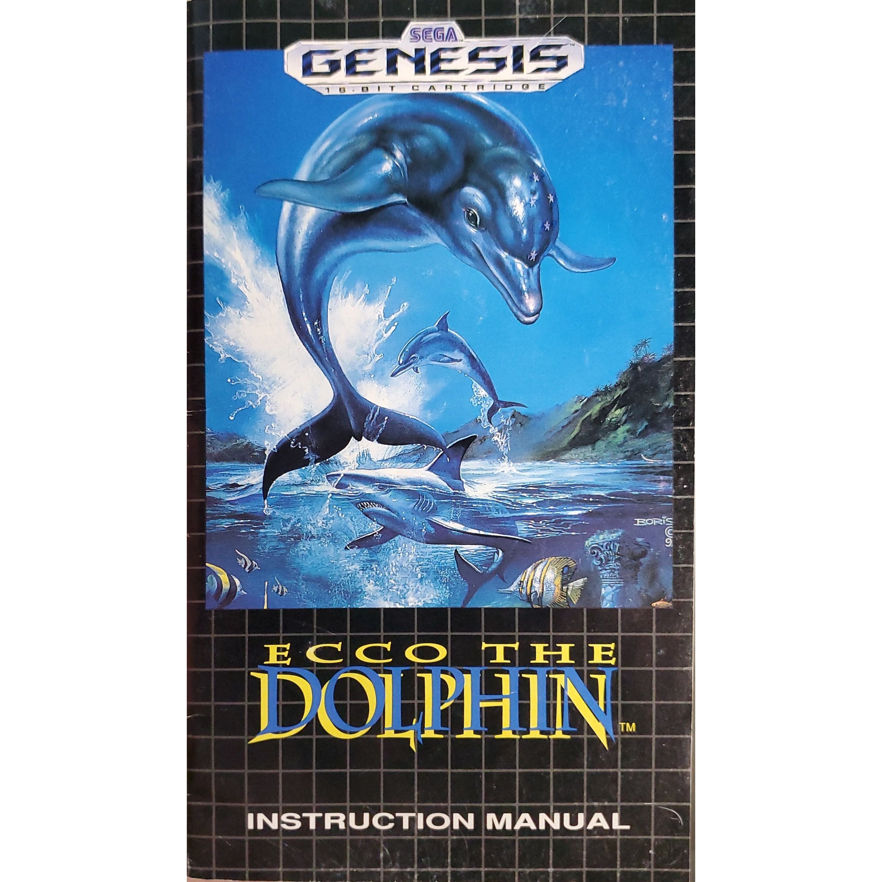 Genesis - Ecco The Dolphin (Manual)
