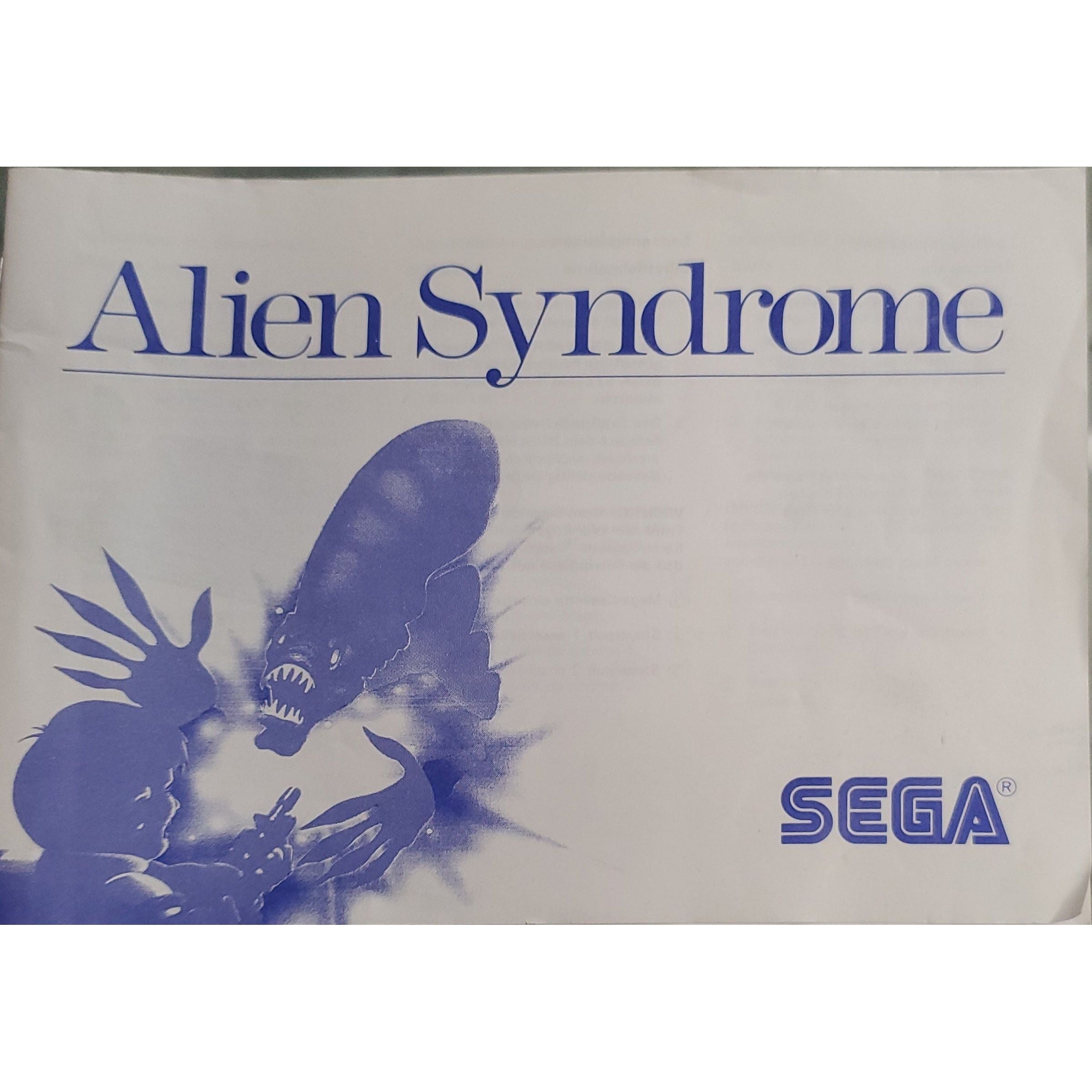 Master System - Alien Syndrome (Manual)