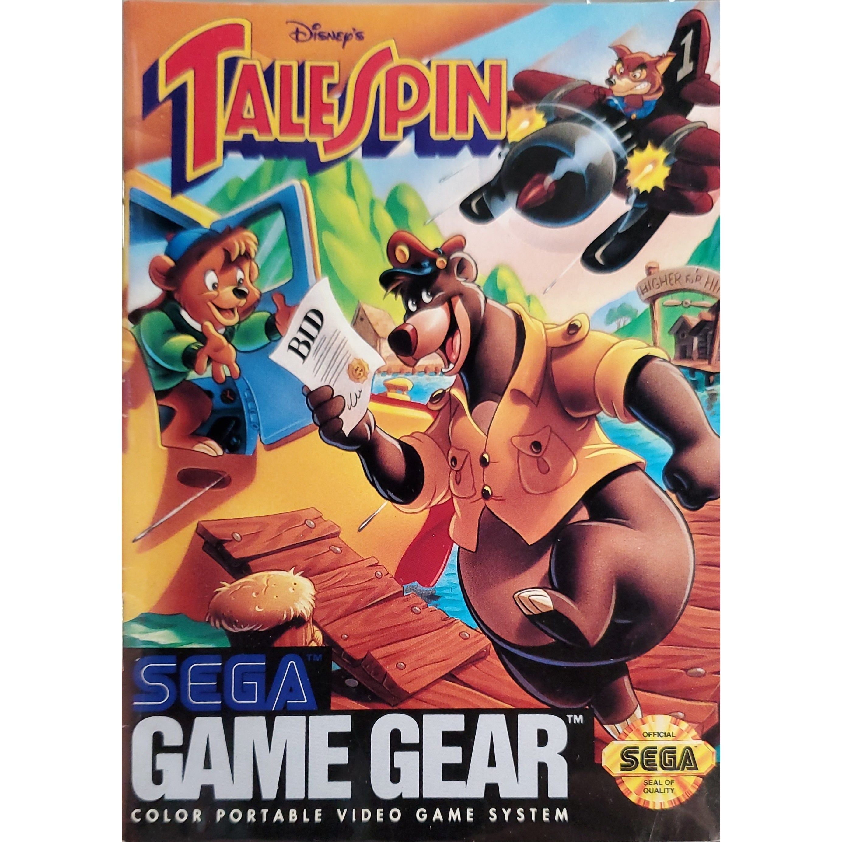 GameGear - Talespin (Manual)