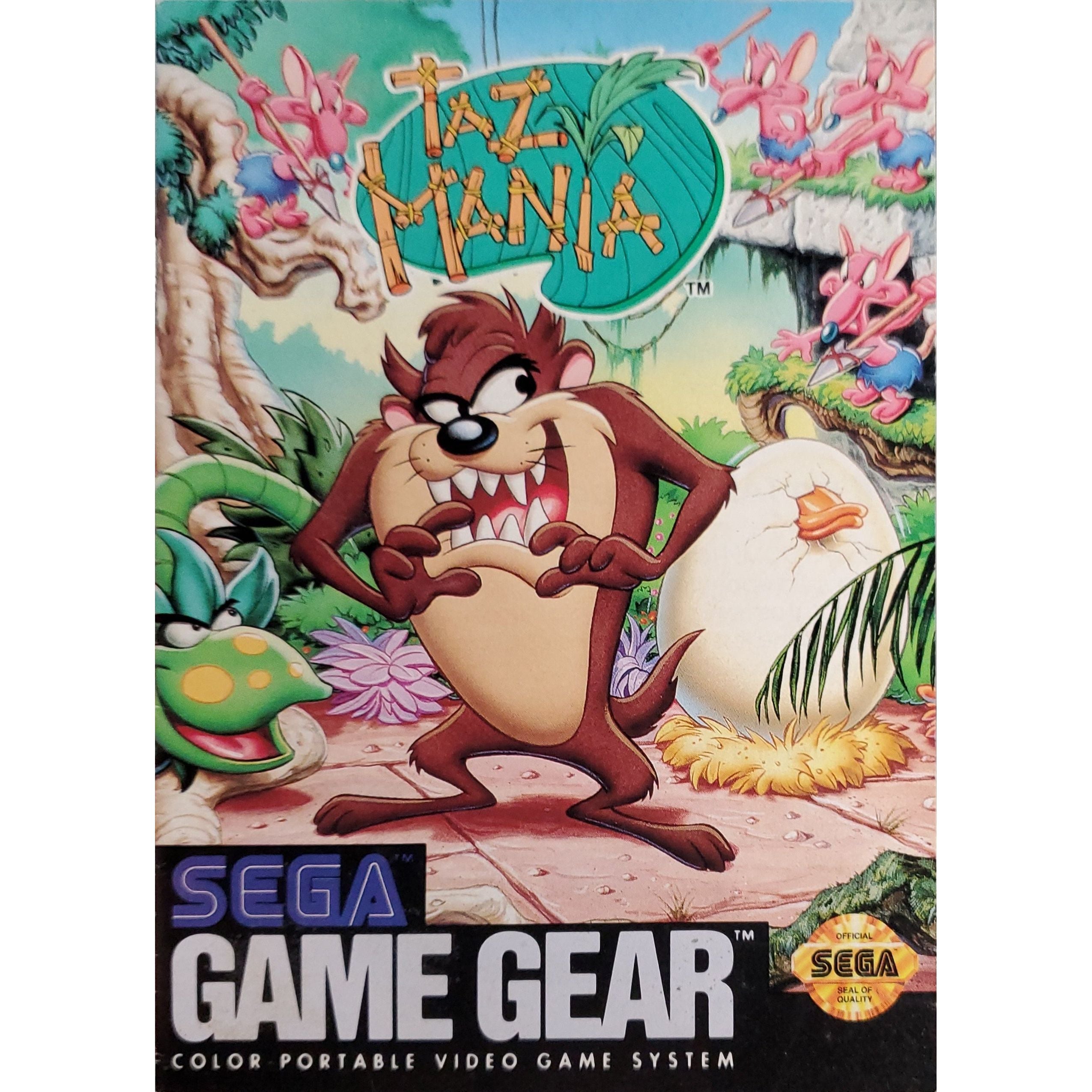 GameGear - Taz Mania (Manual)