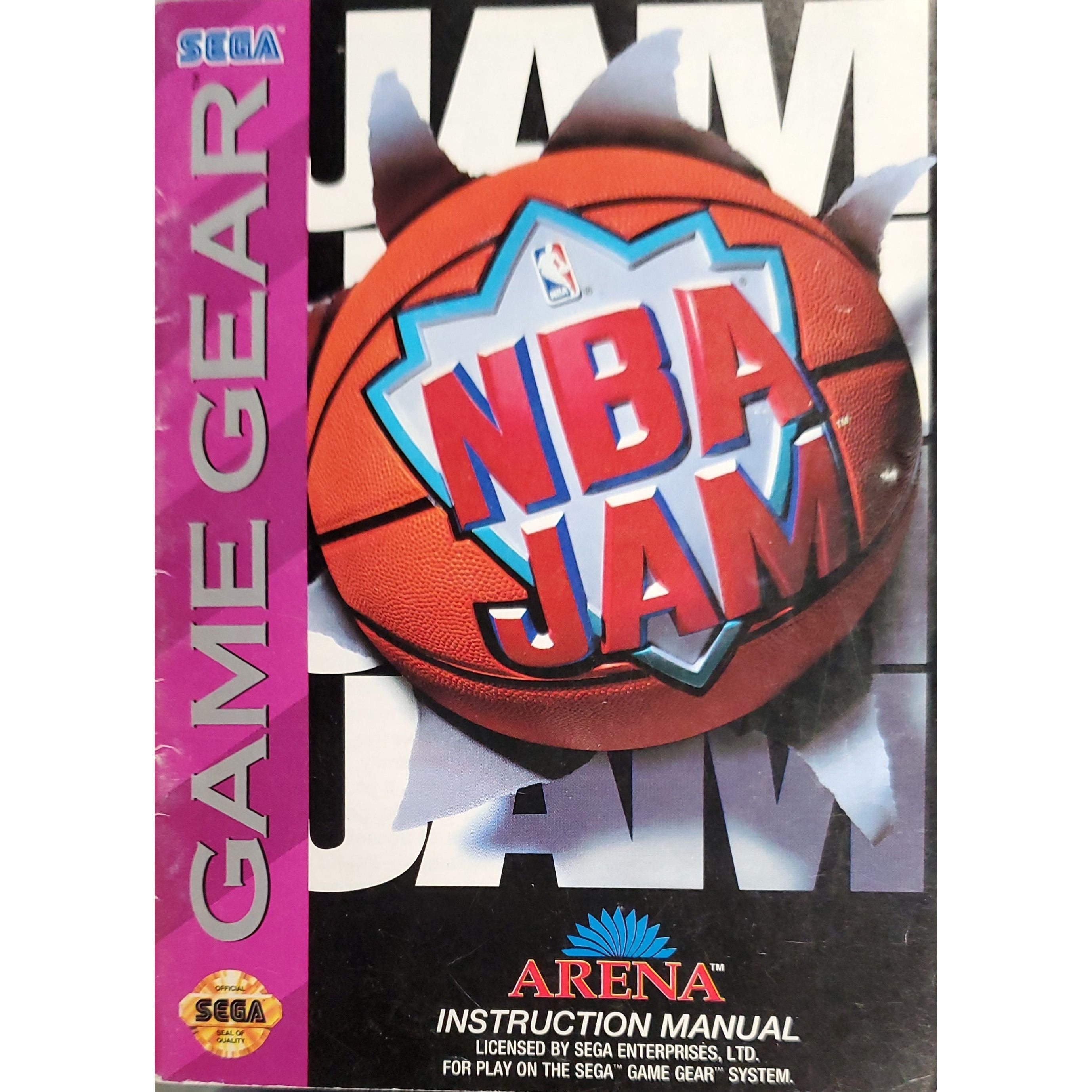 GameGear - NBA Jam (Manual)