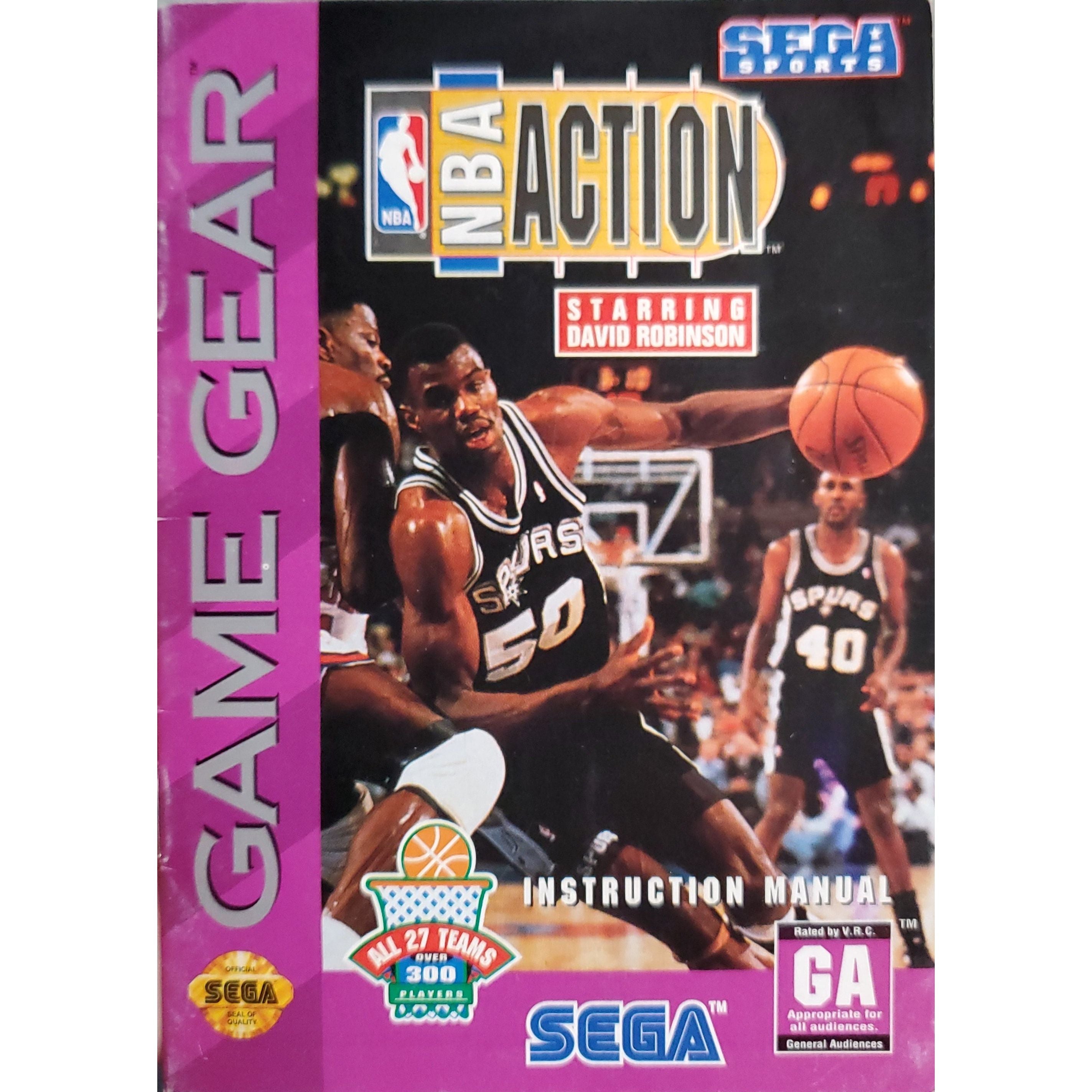 GameGear - NBA Action (Manual)