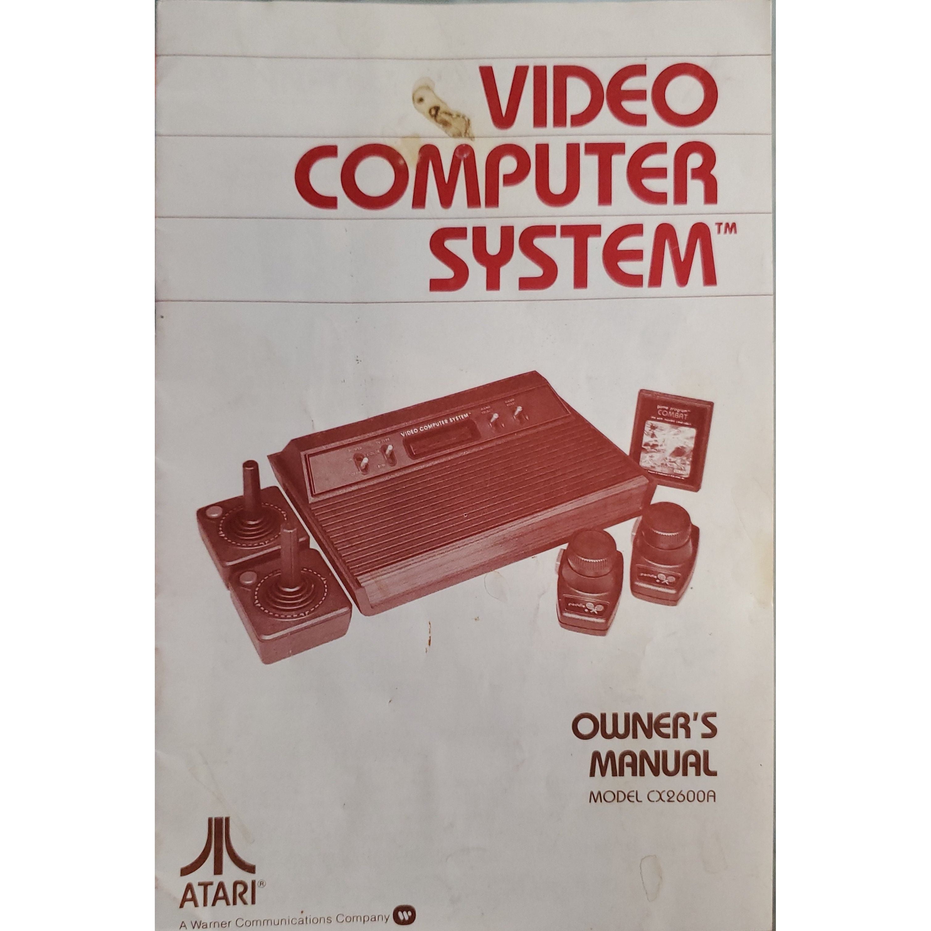 Atari 2600 Owner's Manual
