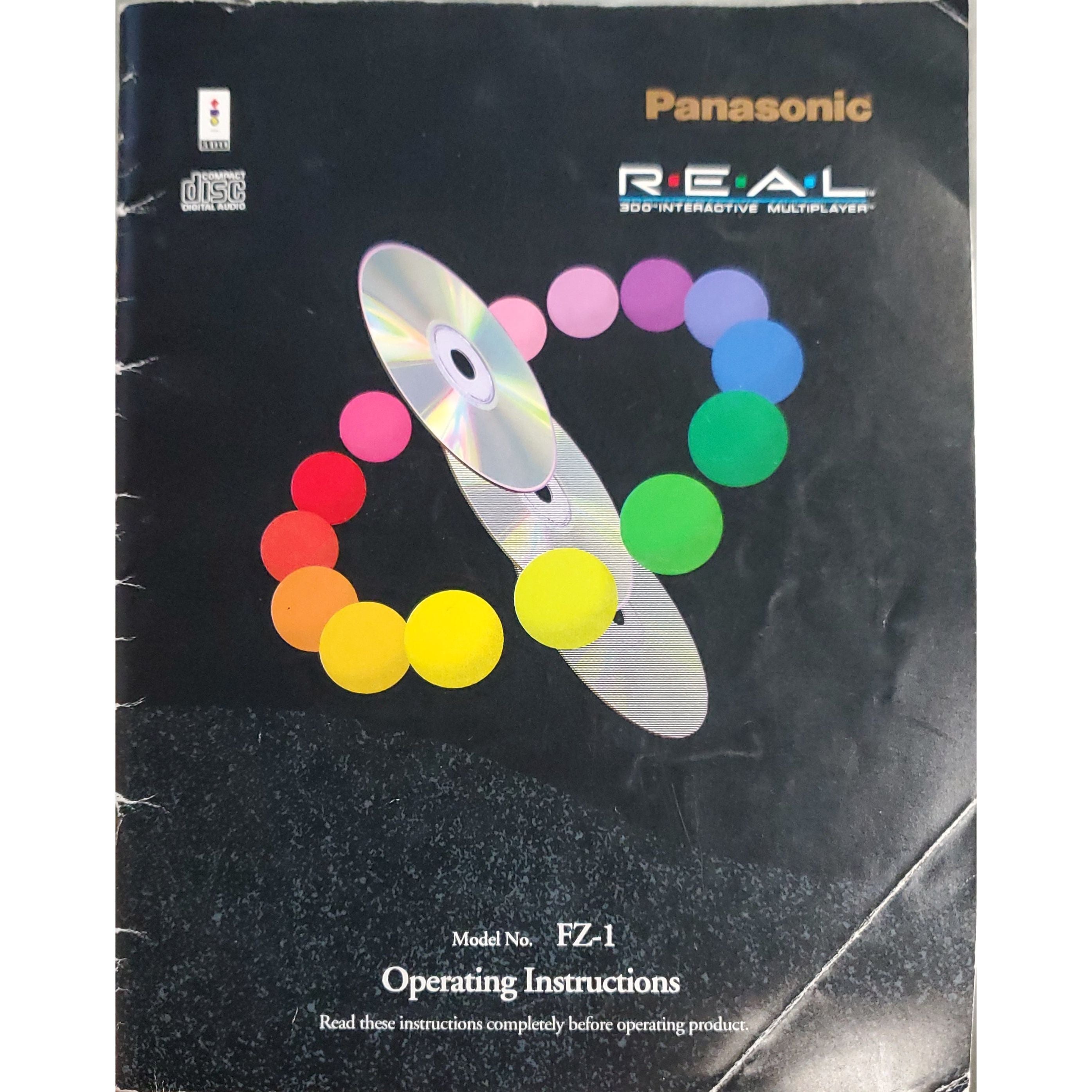 3DO Operating Instructions Manual (FZ-1)