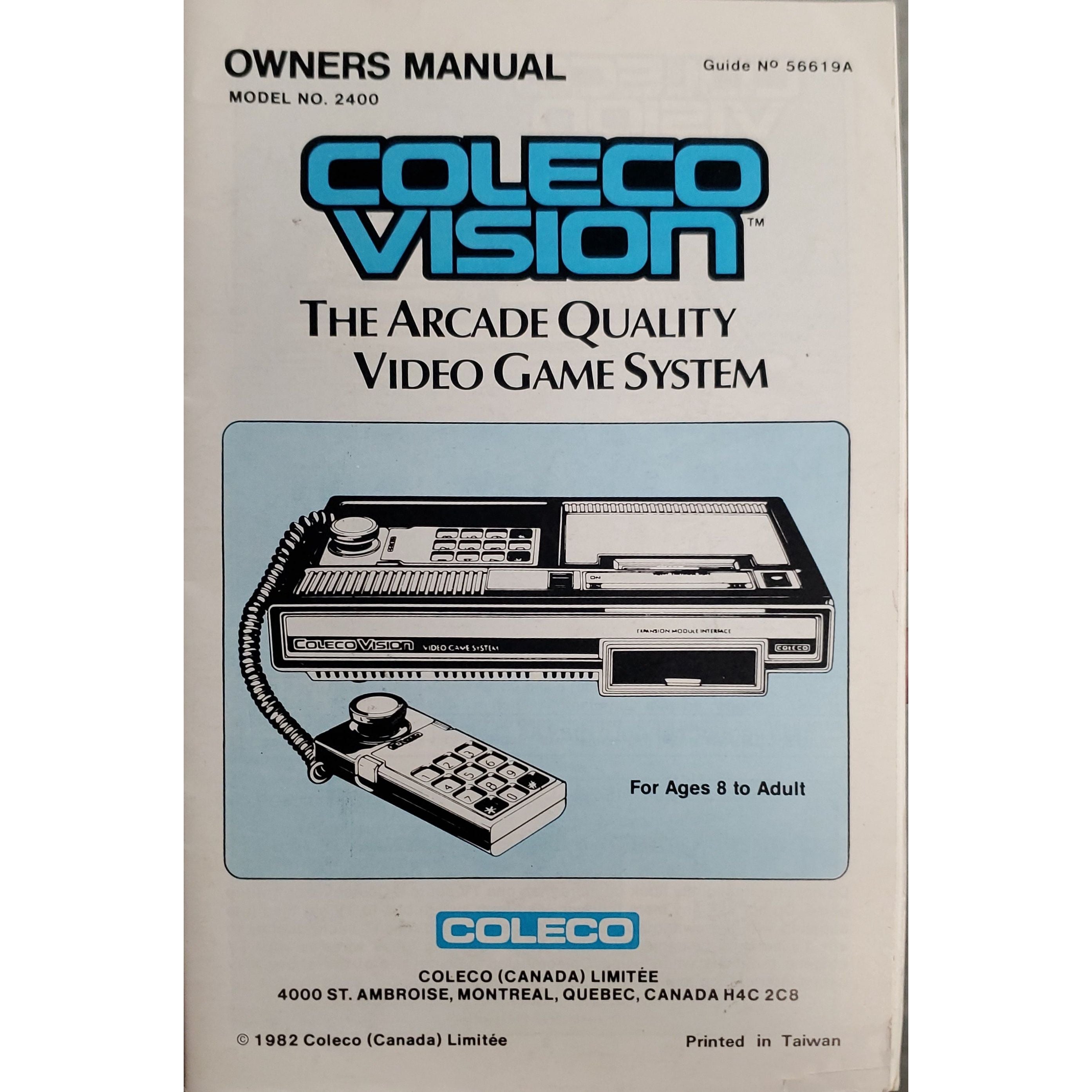 ColecoVision Owner's Manual