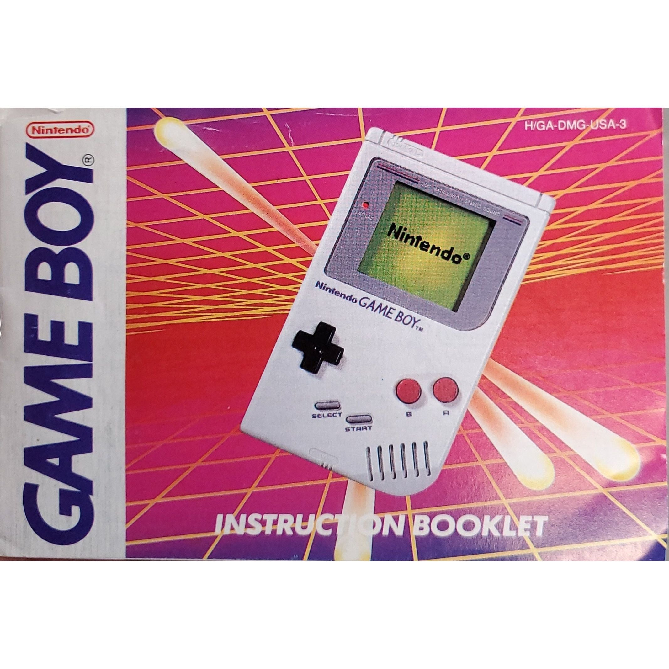 Nintendo Gameboy Instruction Manual