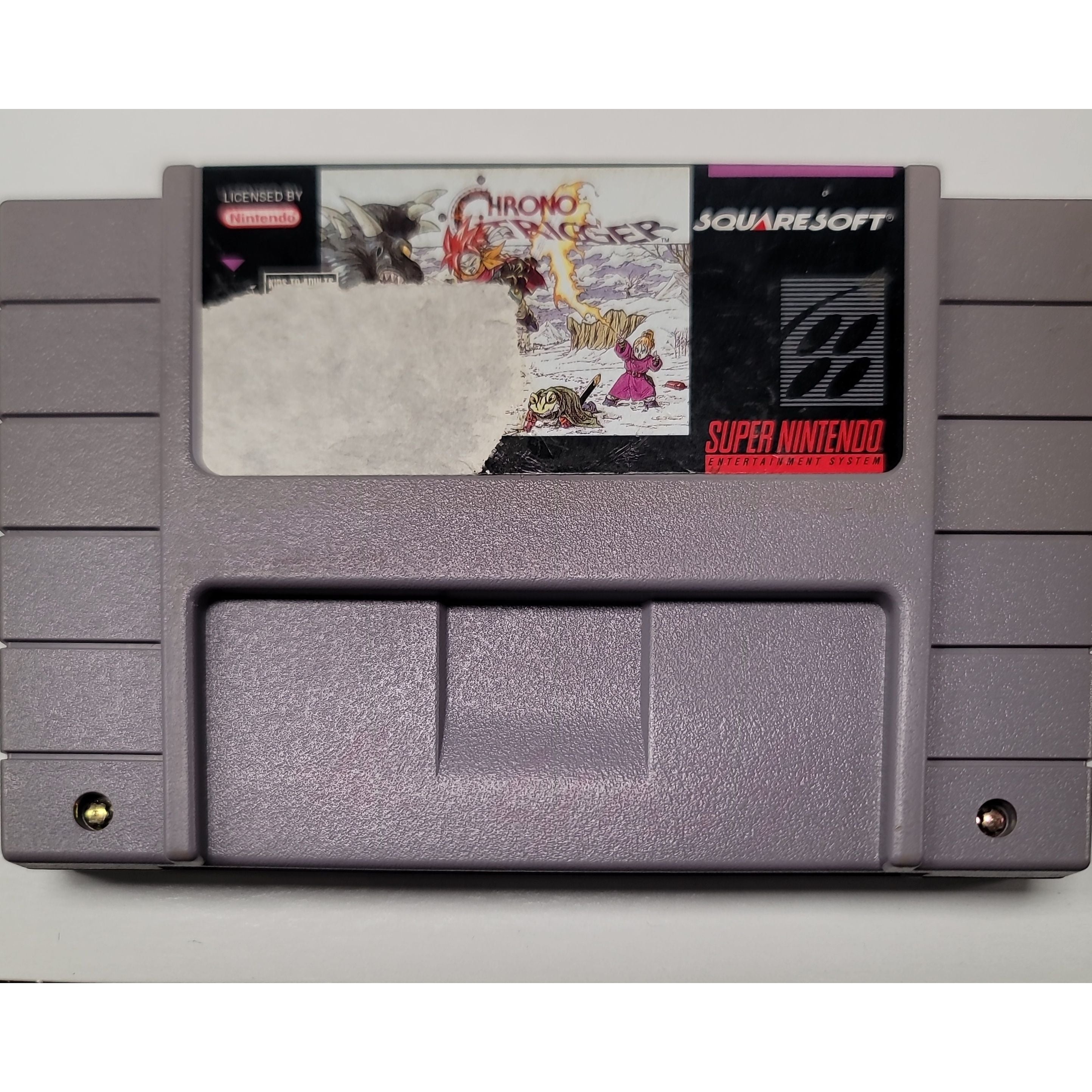 SNES - Chrono Trigger (Cartridge Only / Rough Label / B)