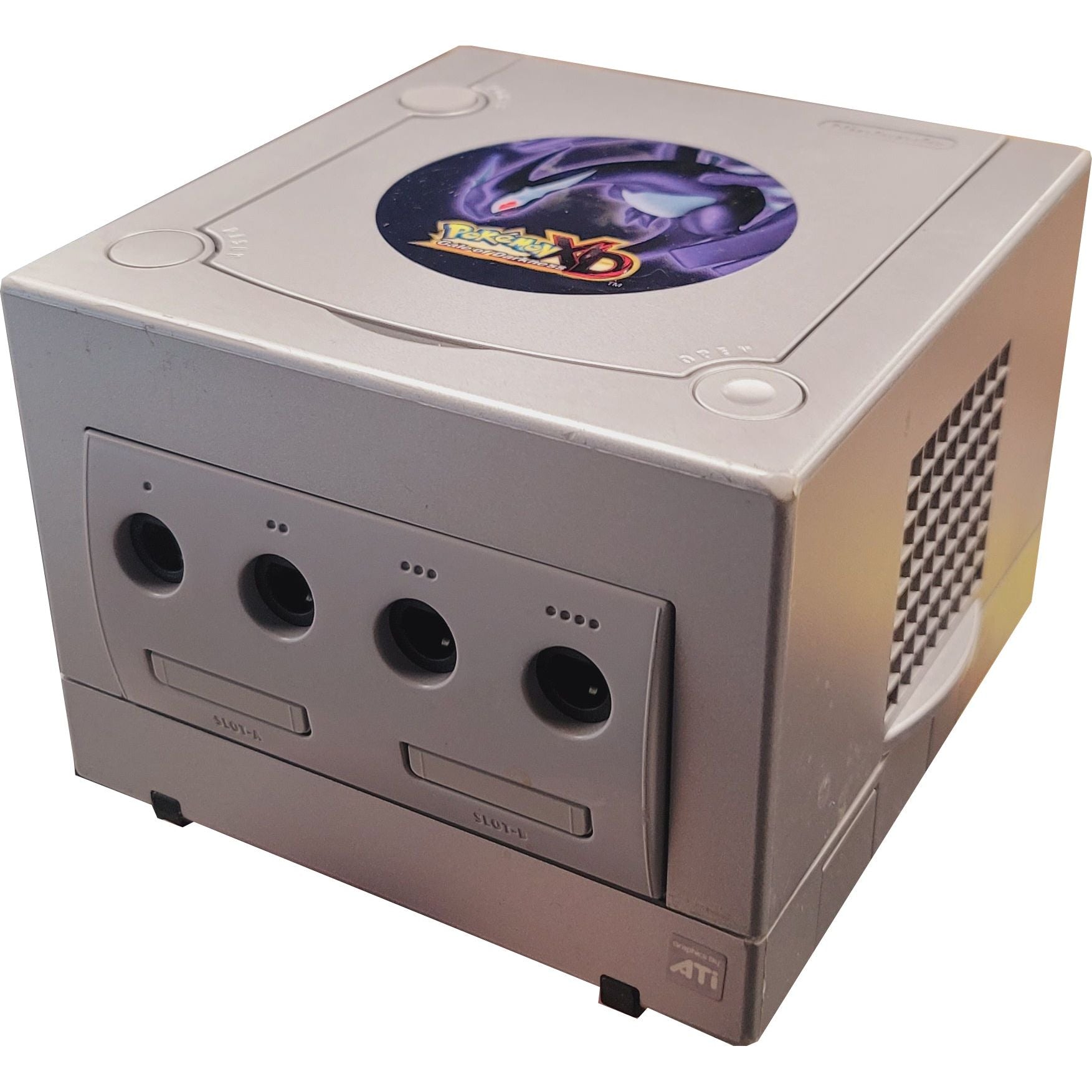 Nintendo Game Cube System - Pokemon Gale of Darkness Silver Edition