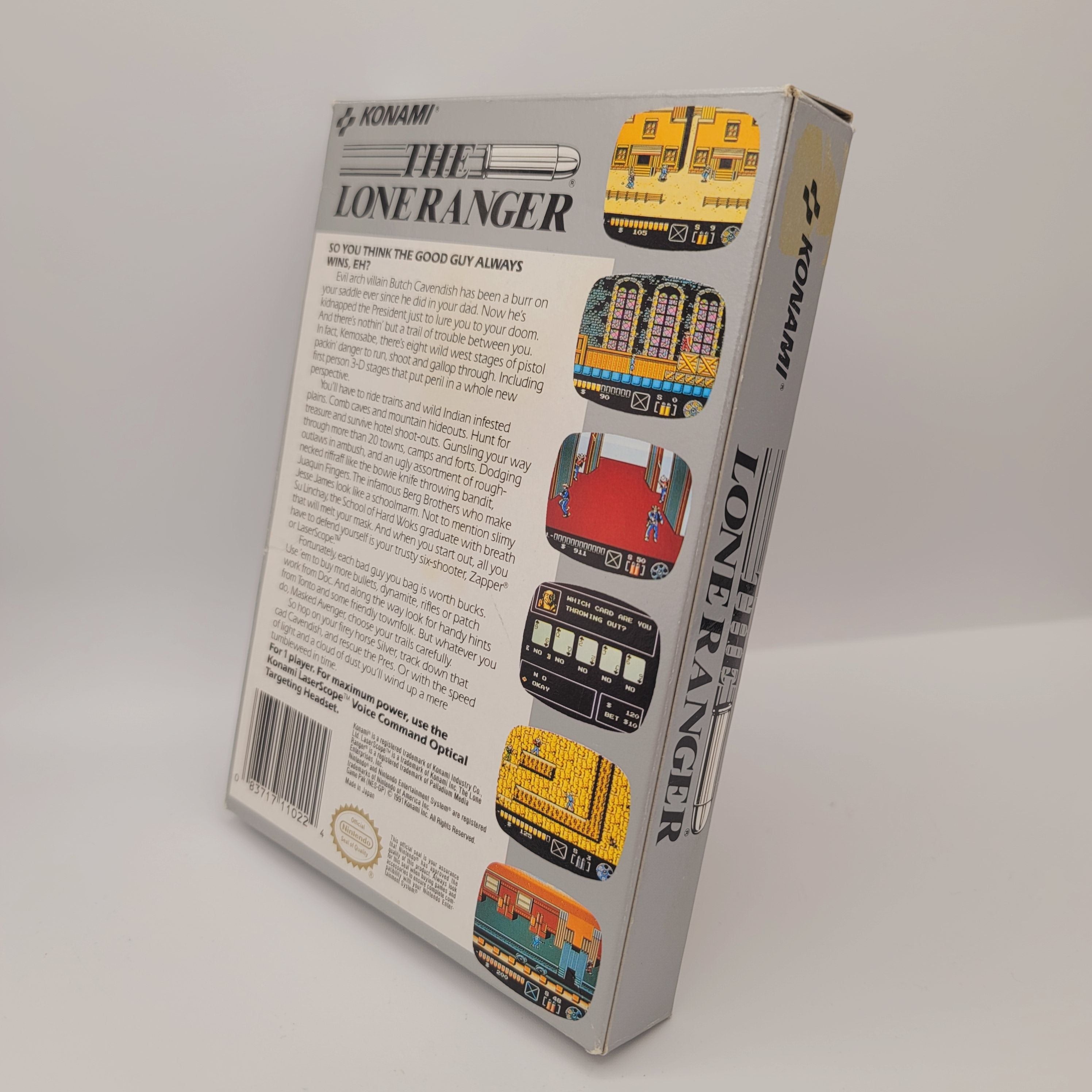 NES - The Lone Ranger (Complete in Box / B+ / No Manual)