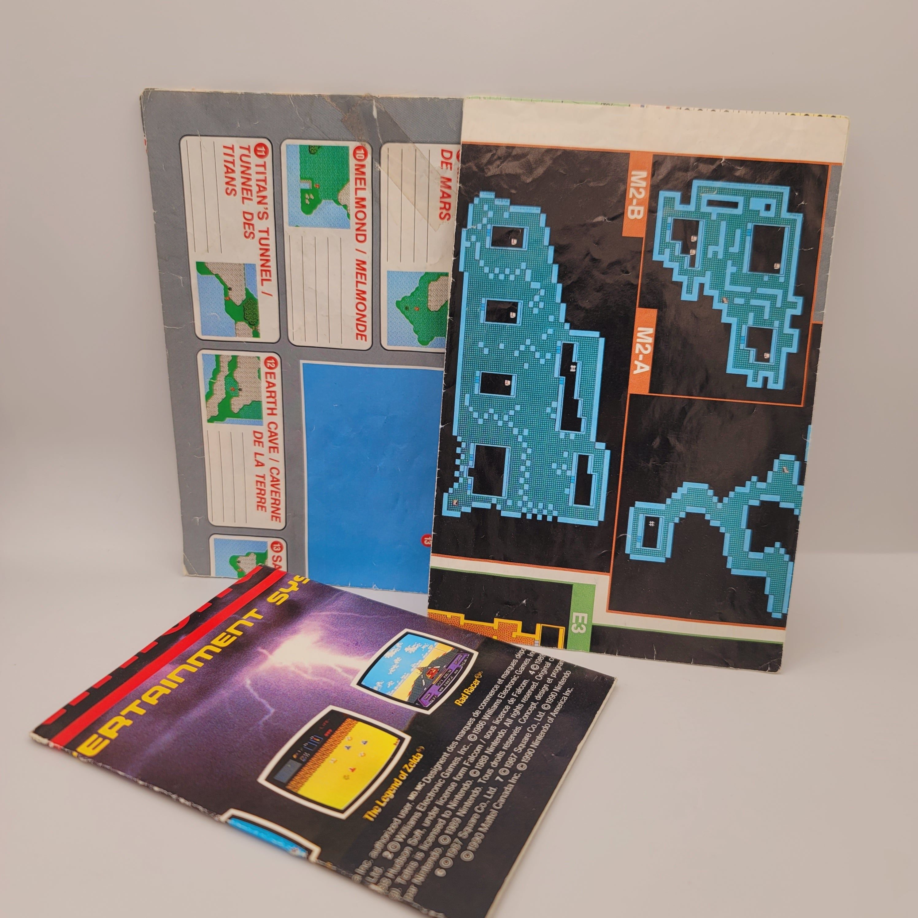 NES - Final Fantasy (Complete In Box / C- / With Rough Manual and Maps)