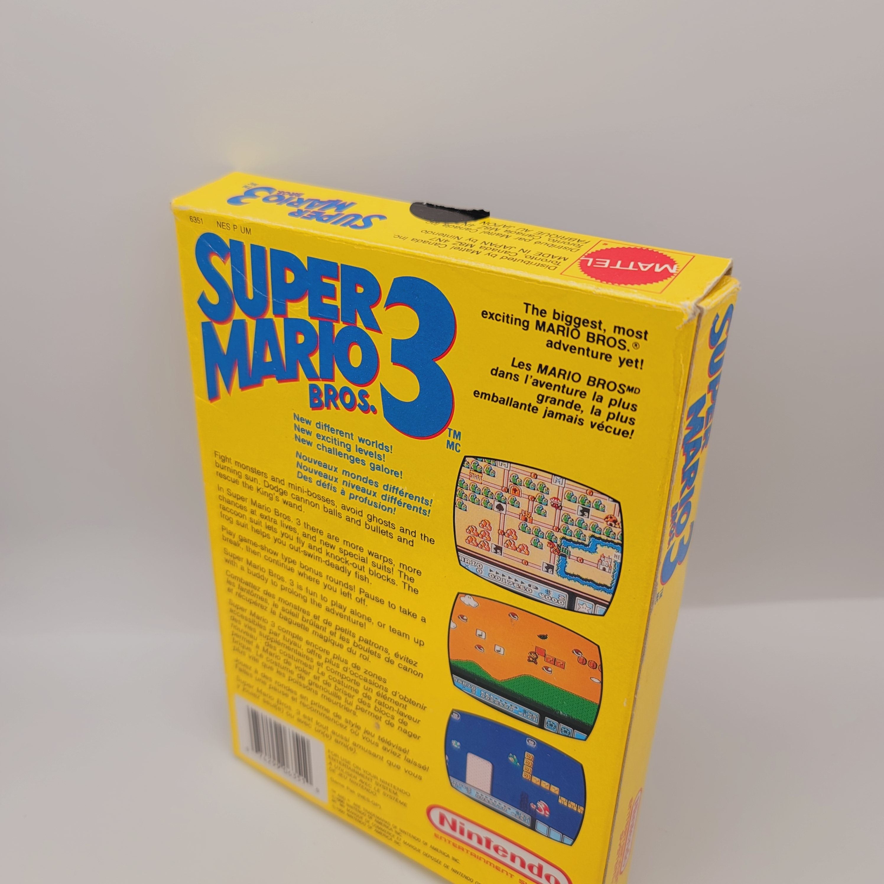 NES - Super Mario Bros 3 (Complete In Box / B / With Manual)
