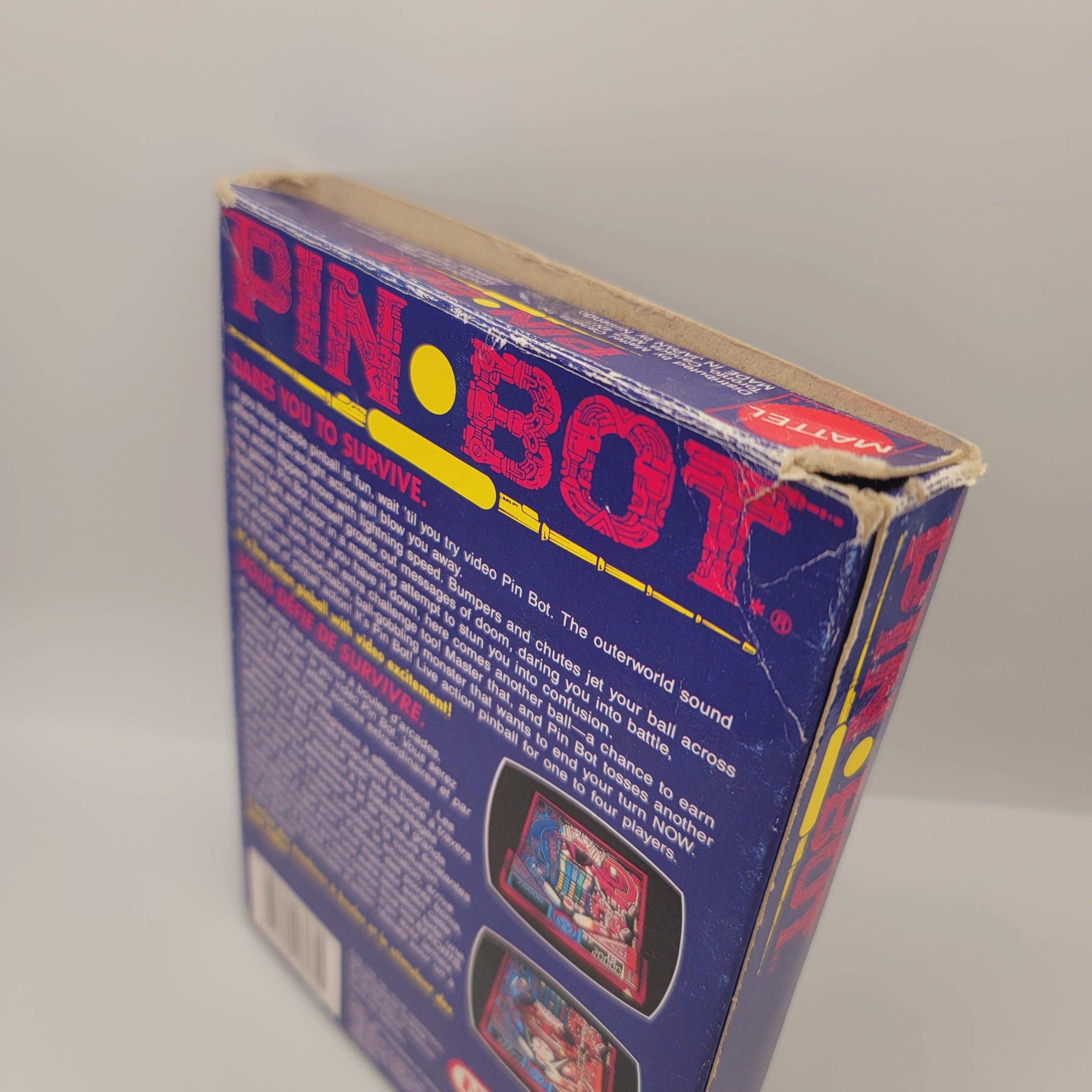 NES - Pin Bot (Complete in Box / C+ / With Manual)