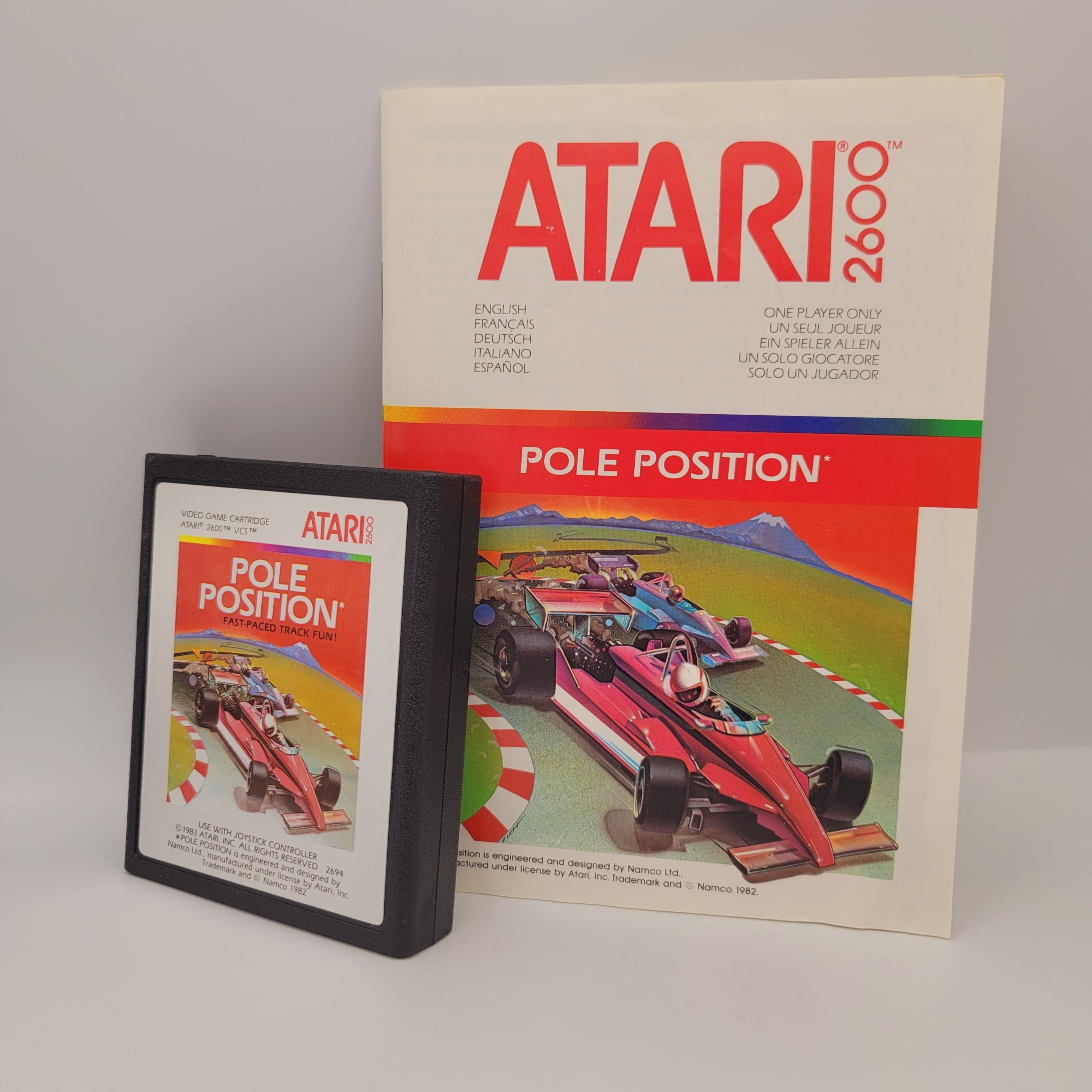 Atari 2600 - Pole Position (Complete in Box)