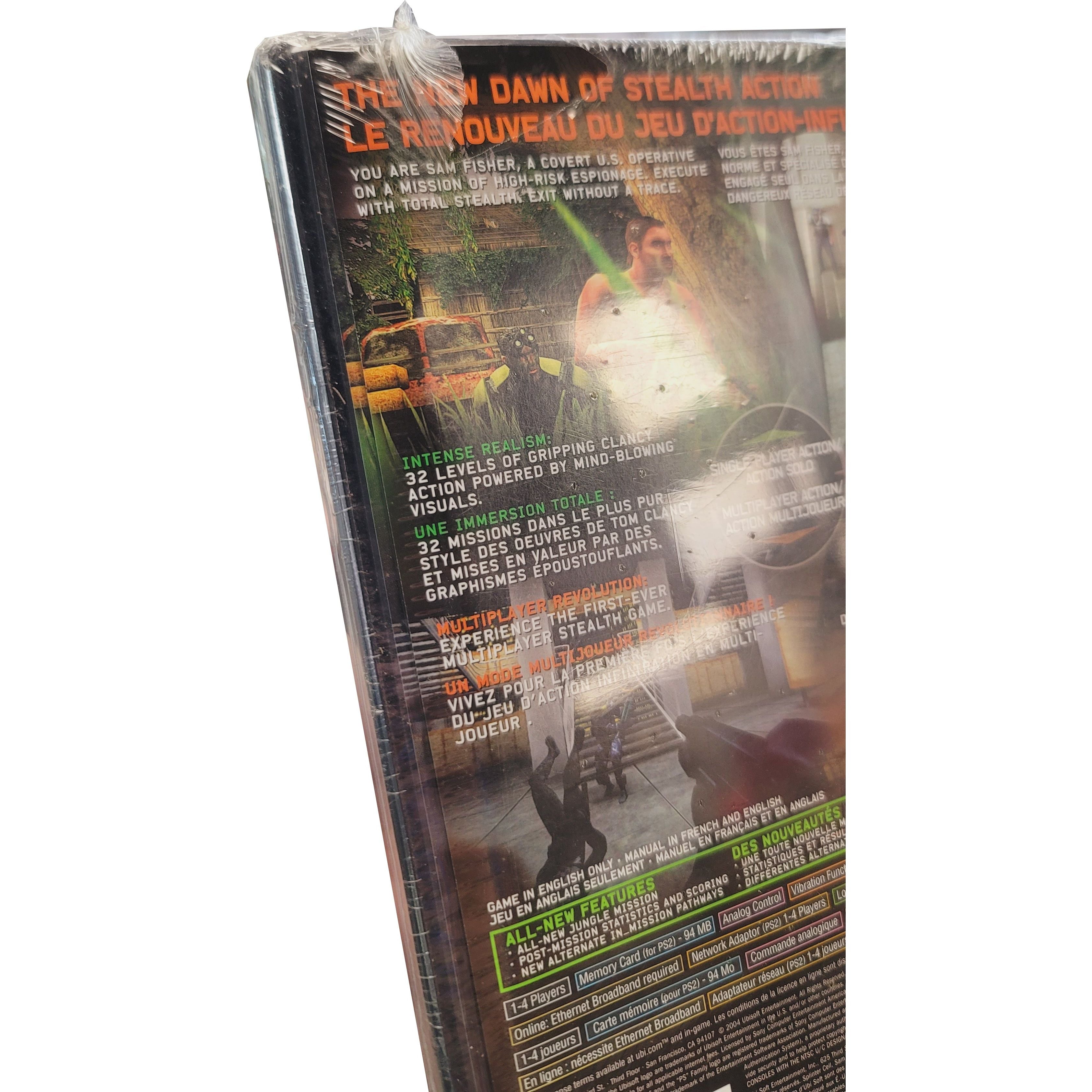 PS2 - Tom Clancy's Splinter Cell Pandora Tomorrow (Sealed / Greatest Hits)