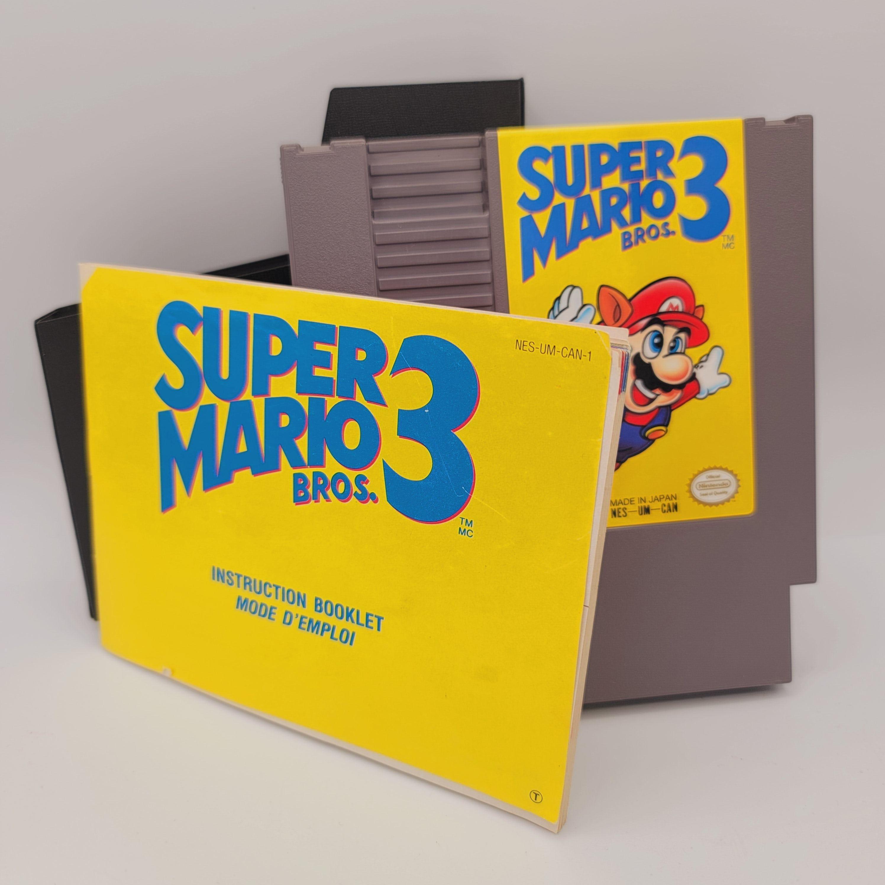 NES - Super Mario Bros 3 (Complete In Box / A- / With Manual)
