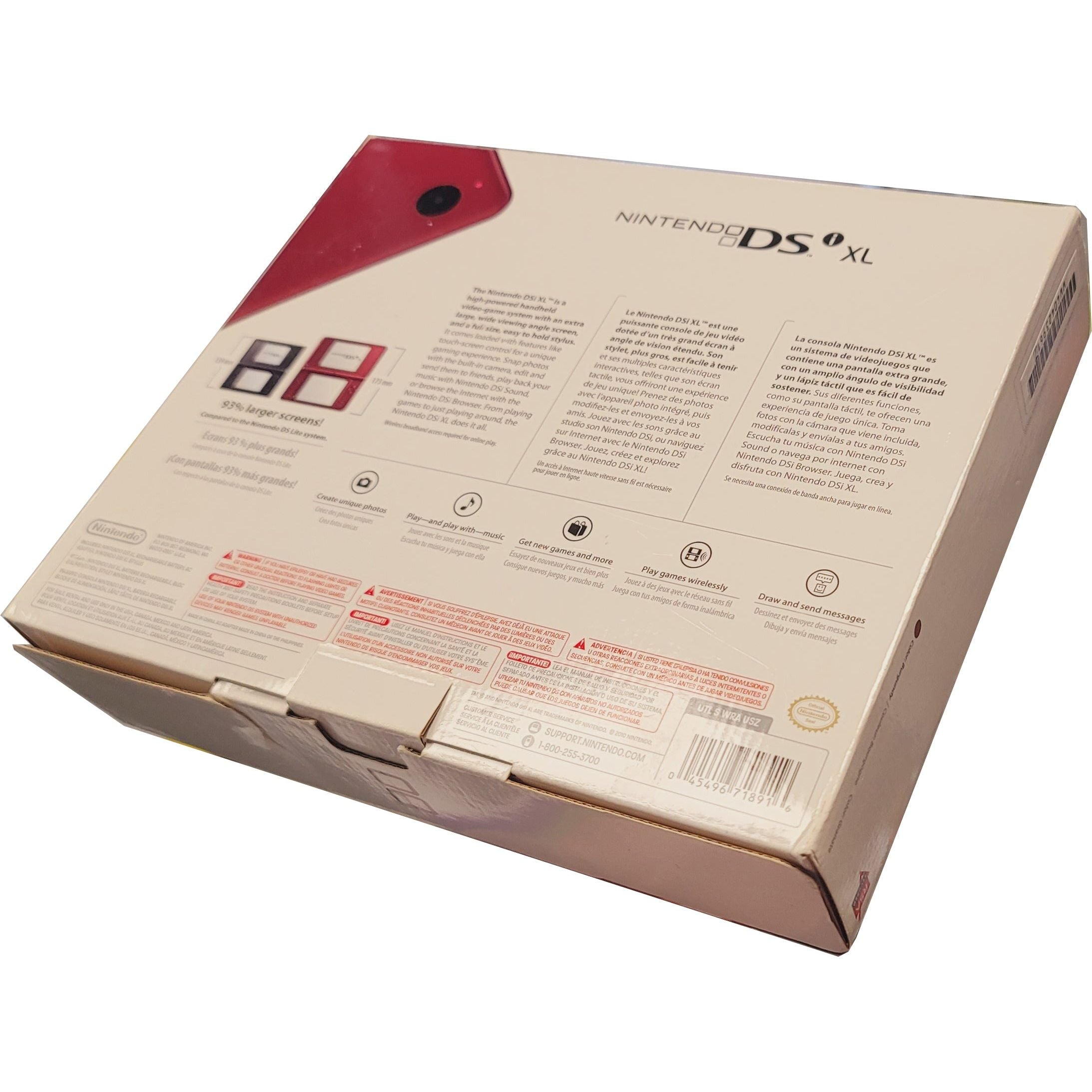 DSi XL System Complete in Box (Burgundy)