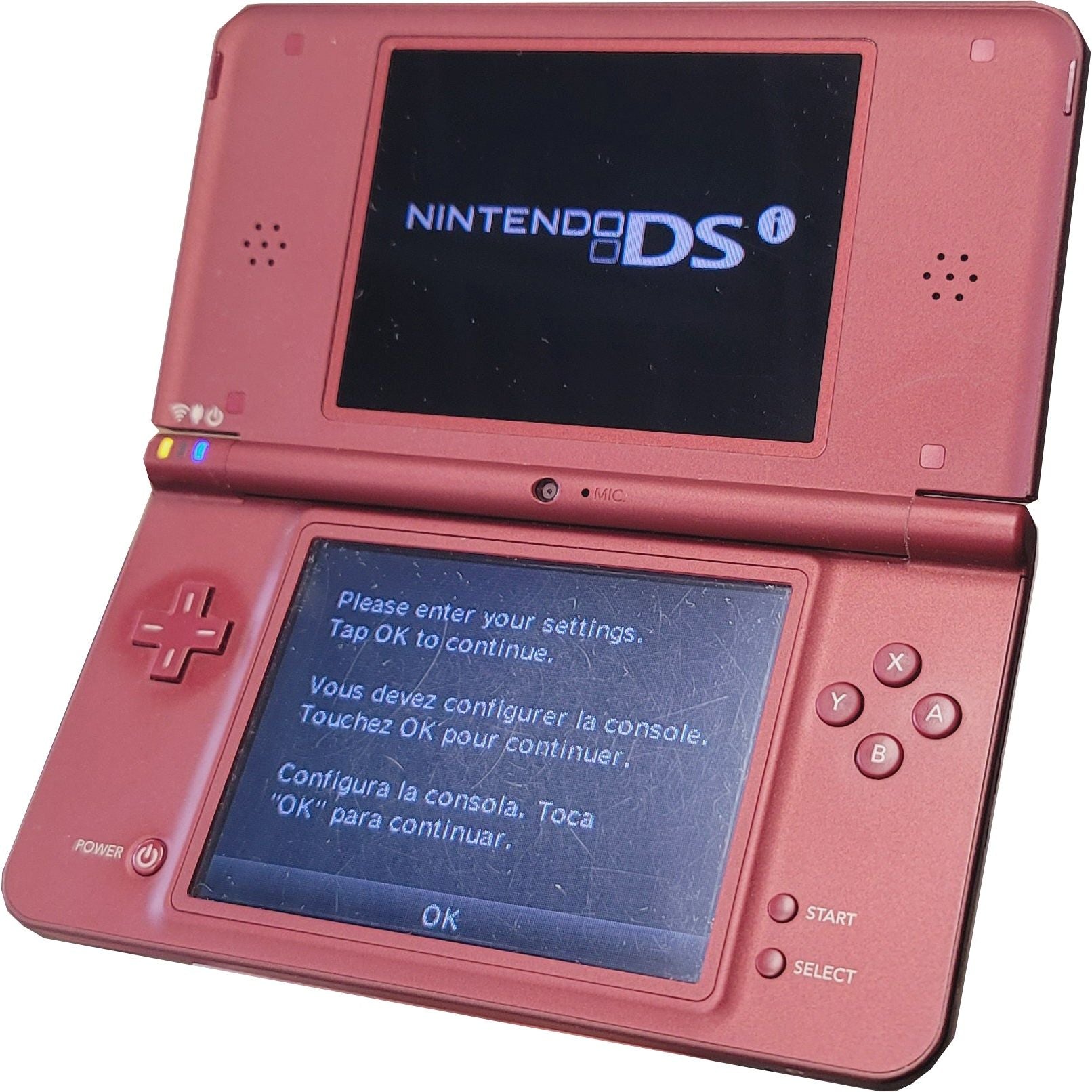 DSi XL System Complete in Box (Burgundy)