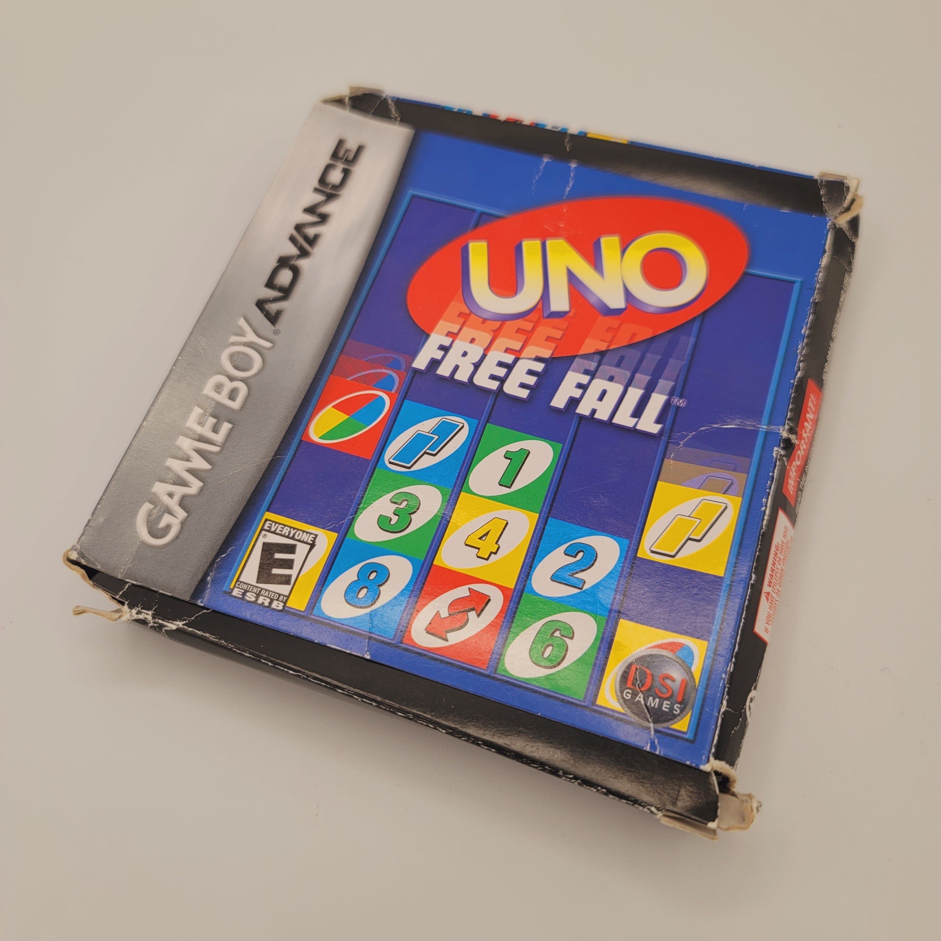 GBA - Uno Free Fall (Complete in Box / D / With Manual)