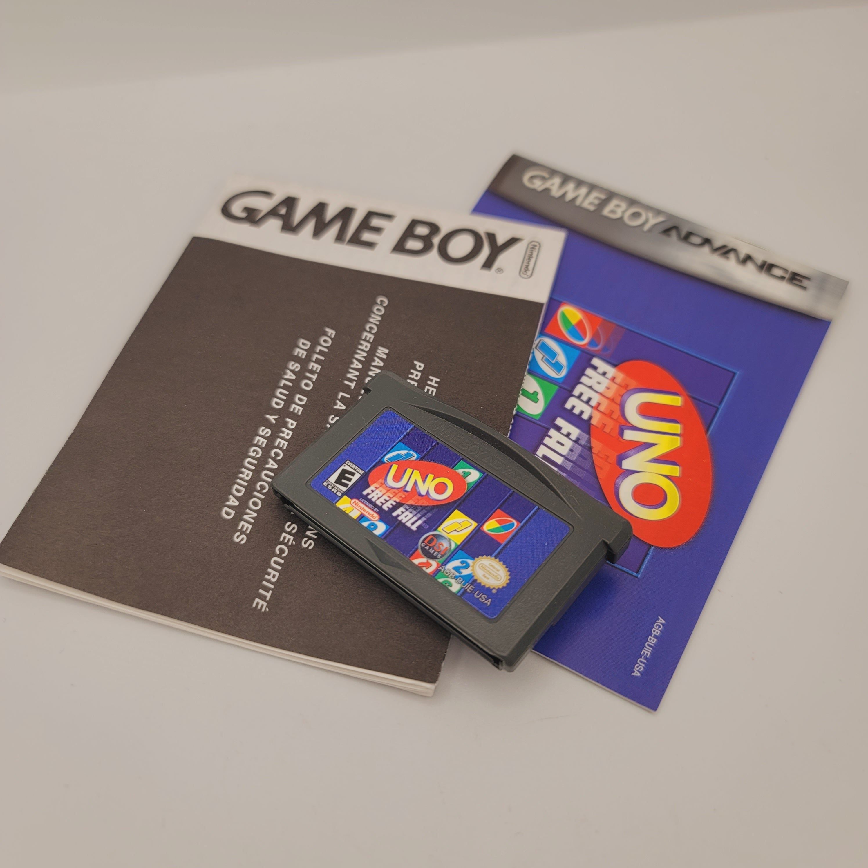 GBA - Uno Free Fall (Complete in Box / D / With Manual)