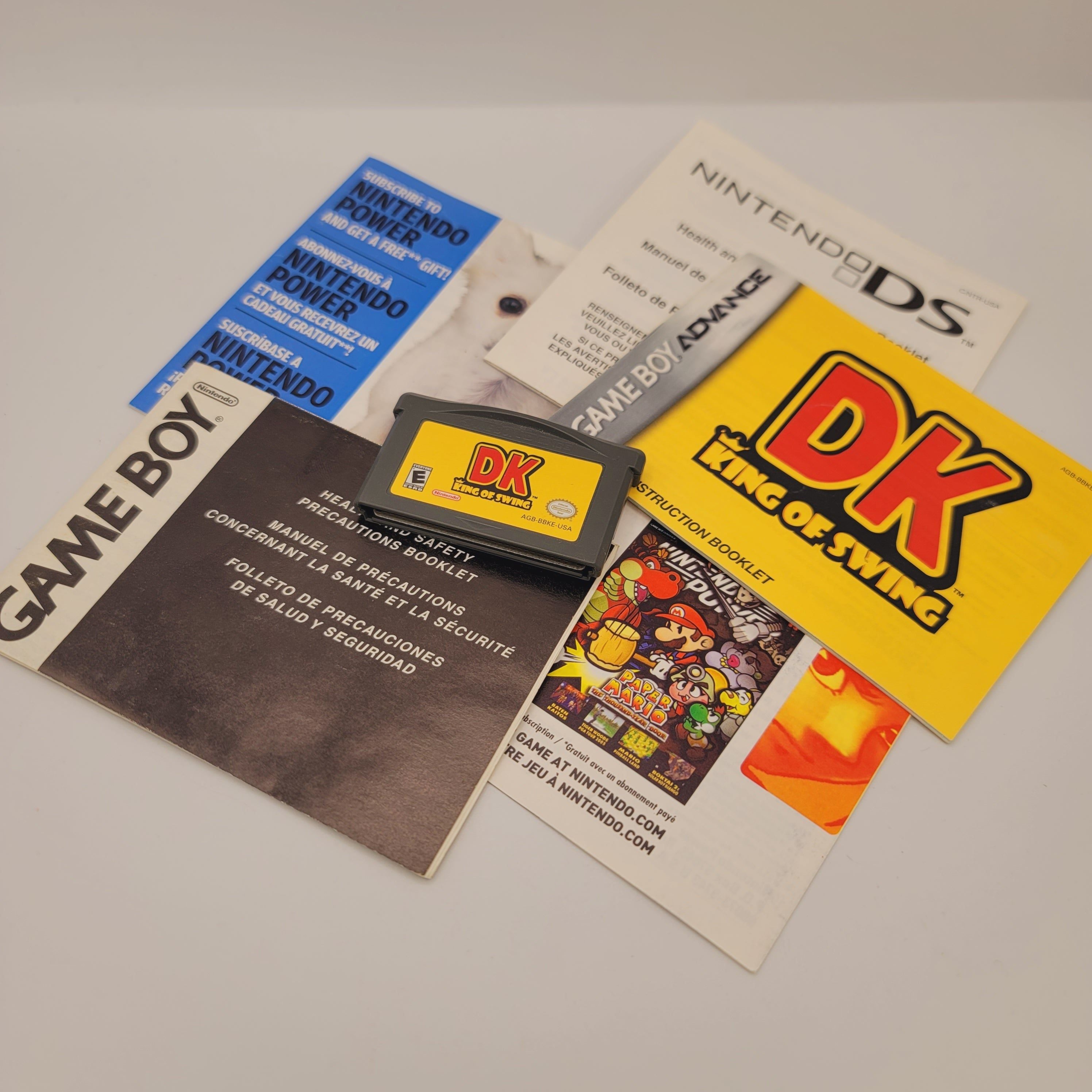 GBA - DK King Of Swing (Complete in Box / B- / With Manual)