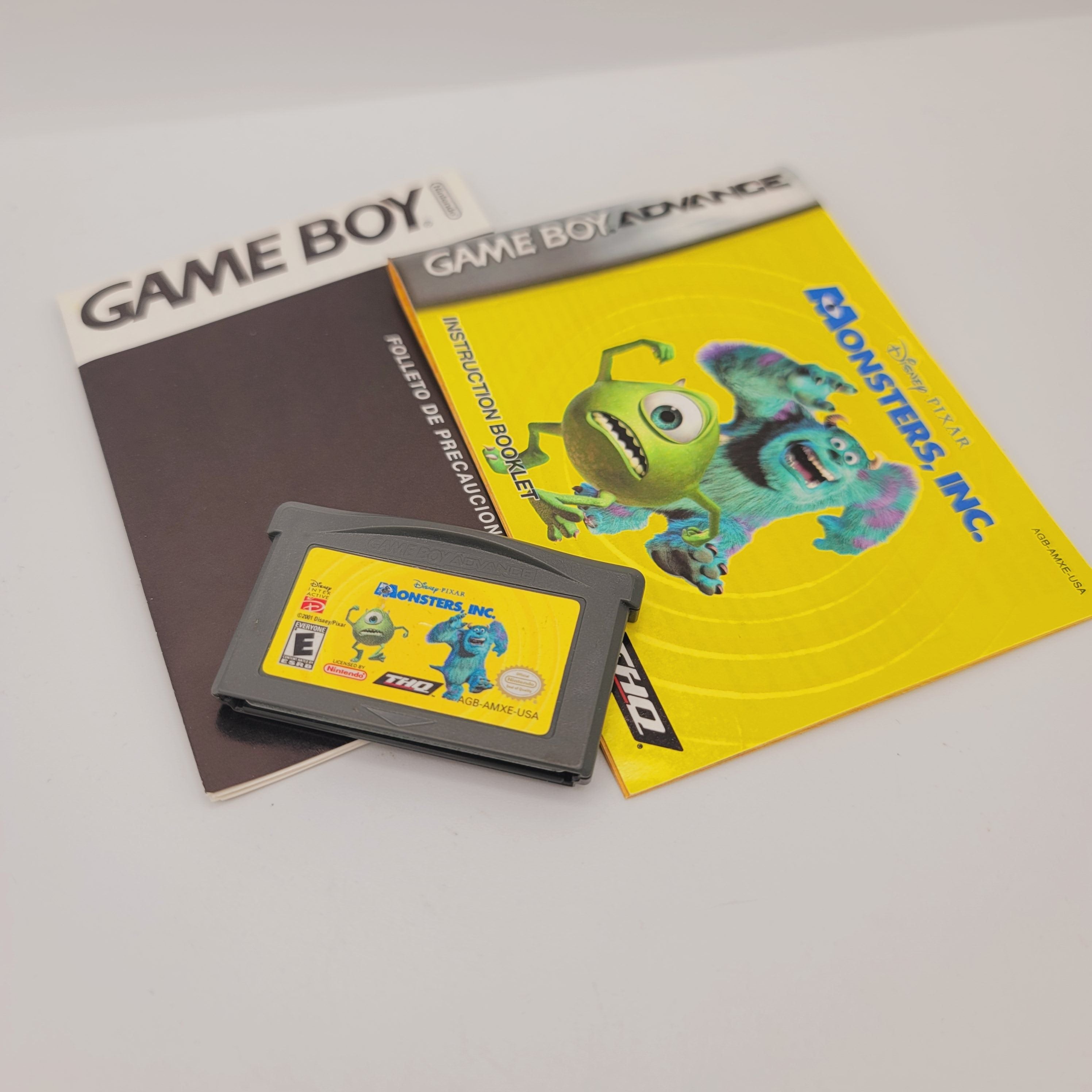 GBA - Monsters Inc (Complete in Box / B / With Manual)
