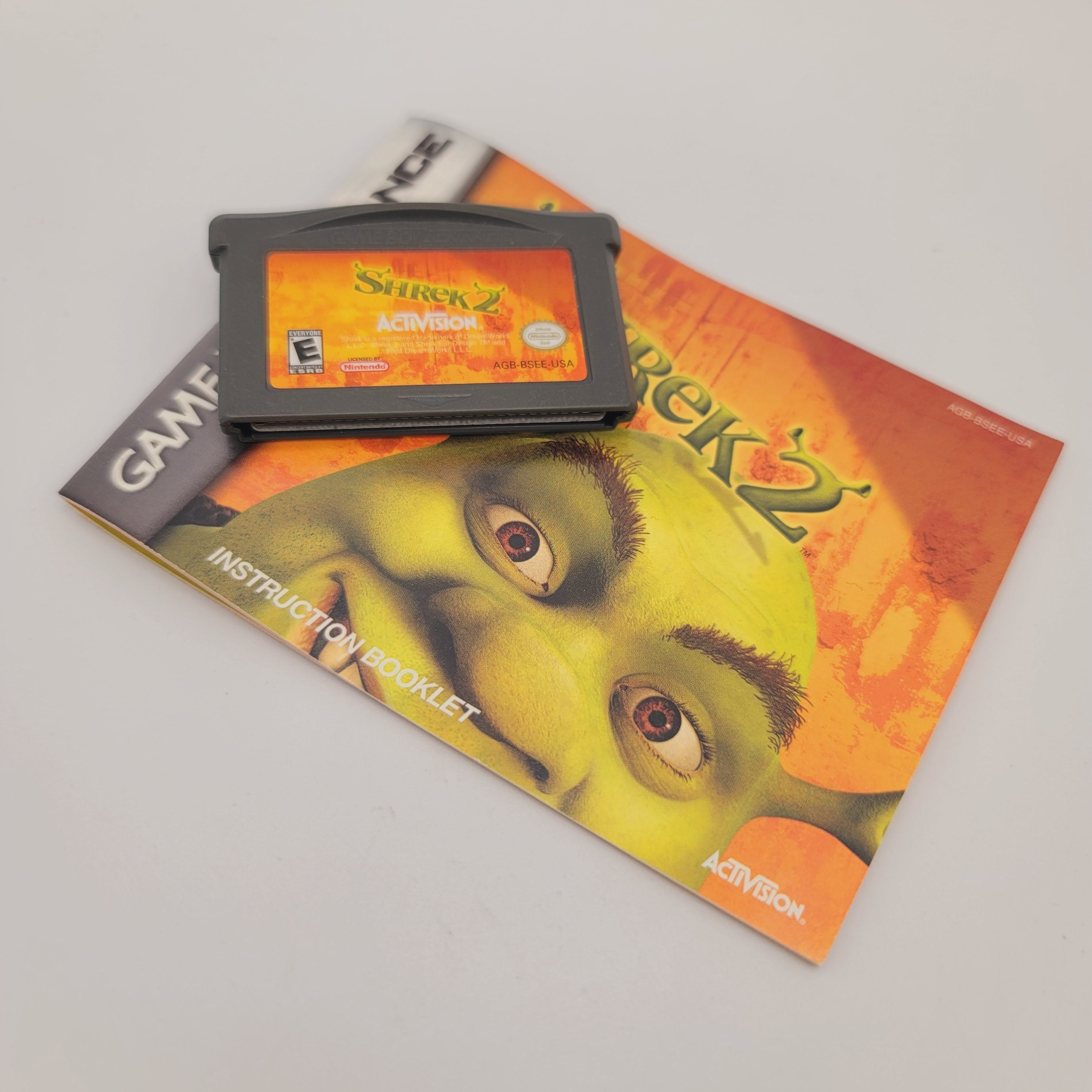 GBA - Shrek 2 (Complete in Box / B+ / With Manual)