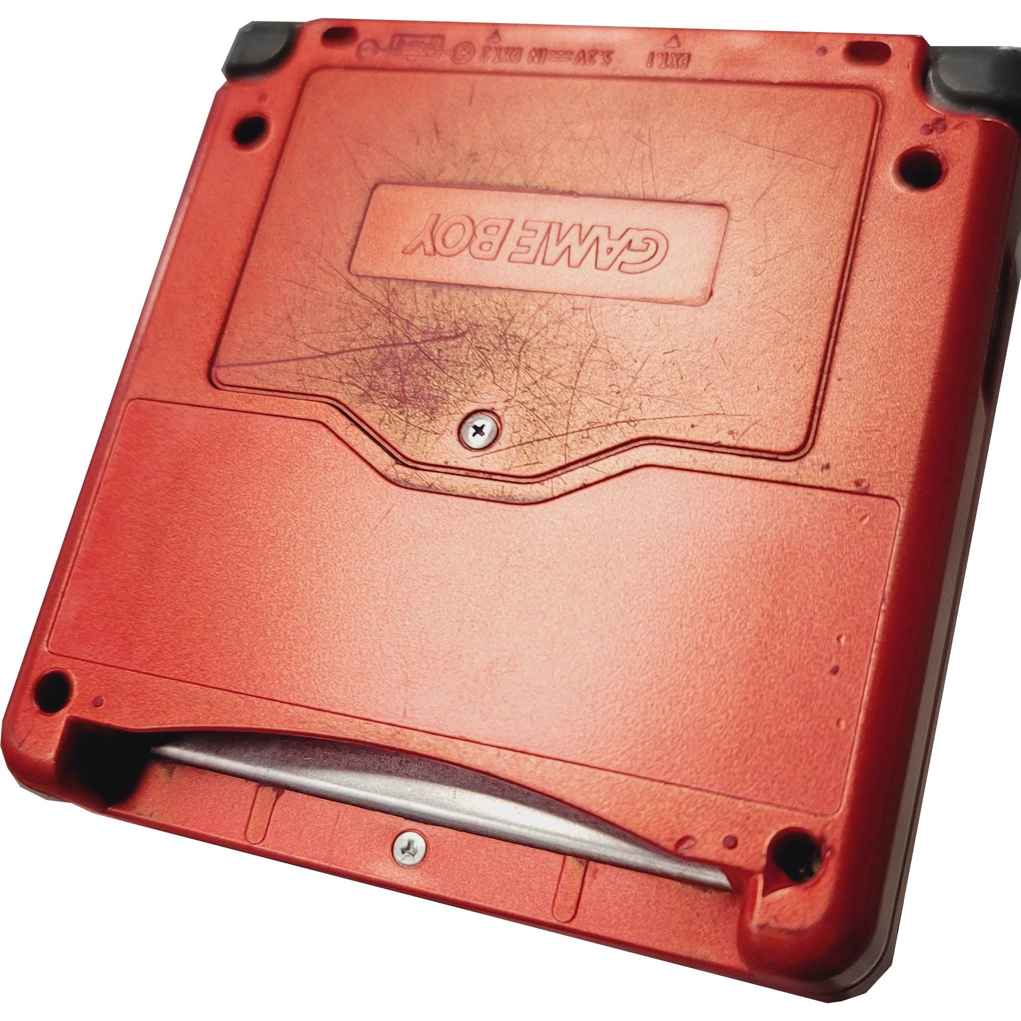 Game Boy Advance SP System (Front Lit) (Flame Red / Reduced)