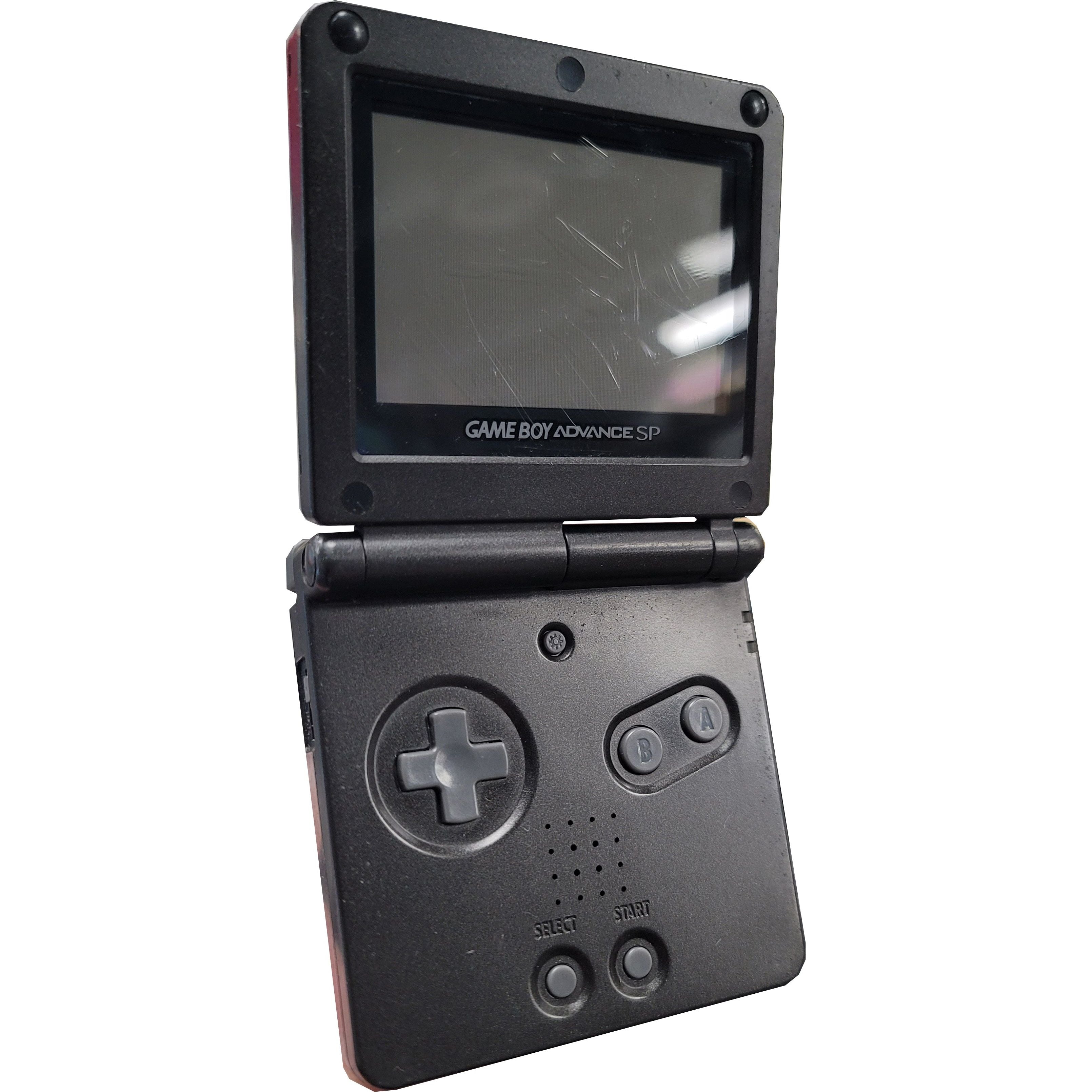 Game Boy Advance SP System (Front Lit) (Onyx / Reduced)