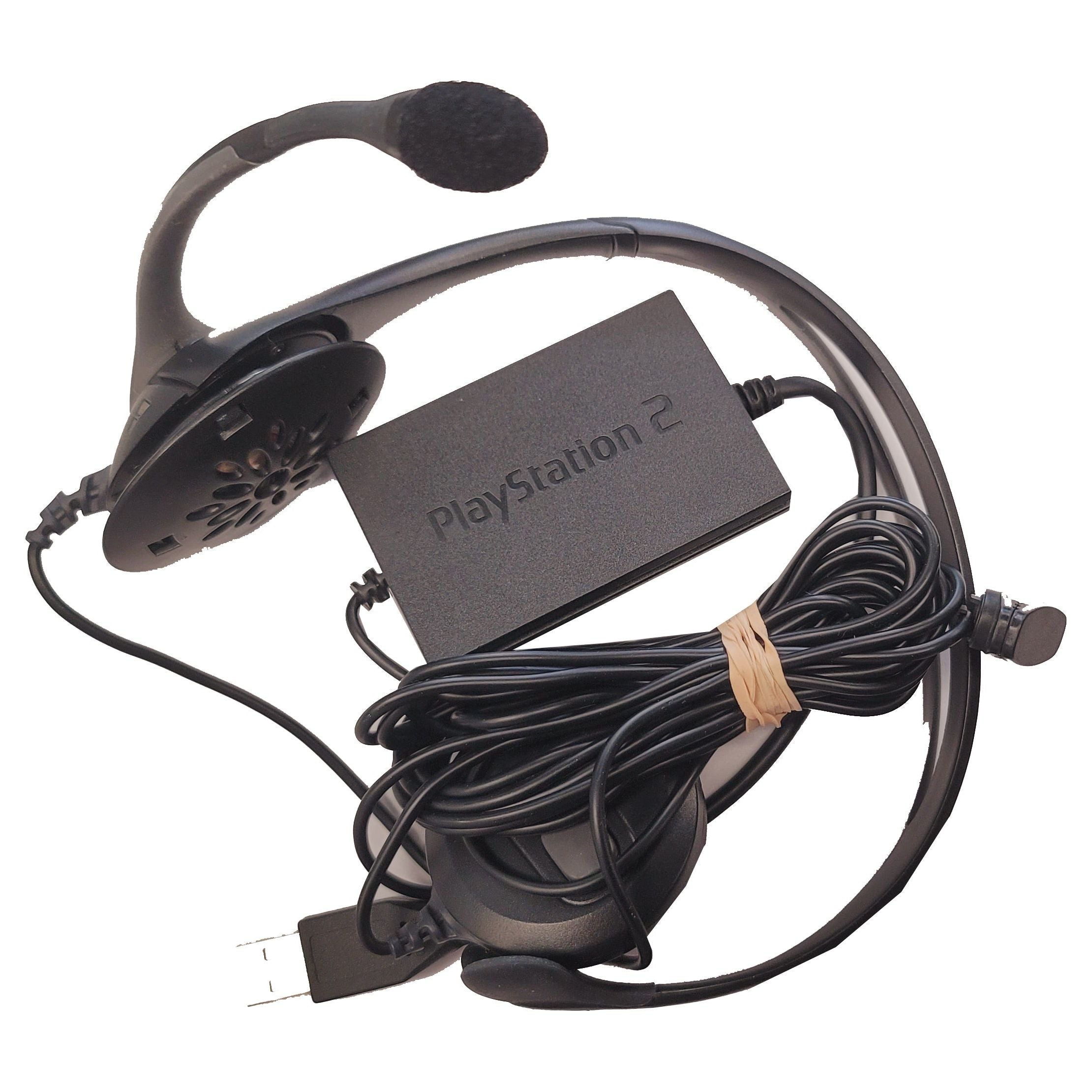 PlayStation 2 USB Headset by Logitech - No Foam!