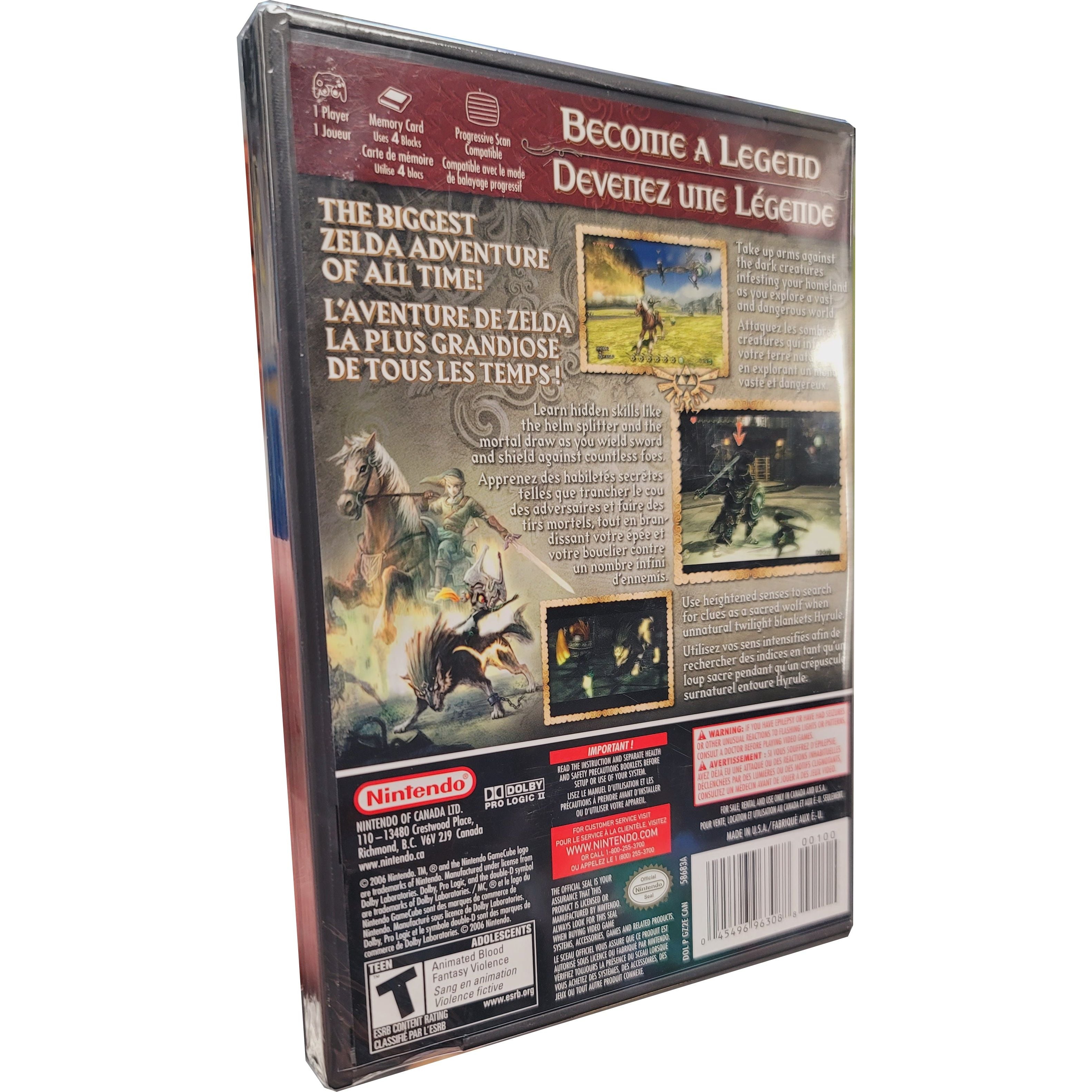 GameCube - The Legend of Zelda Twilight Princess (SEALED)