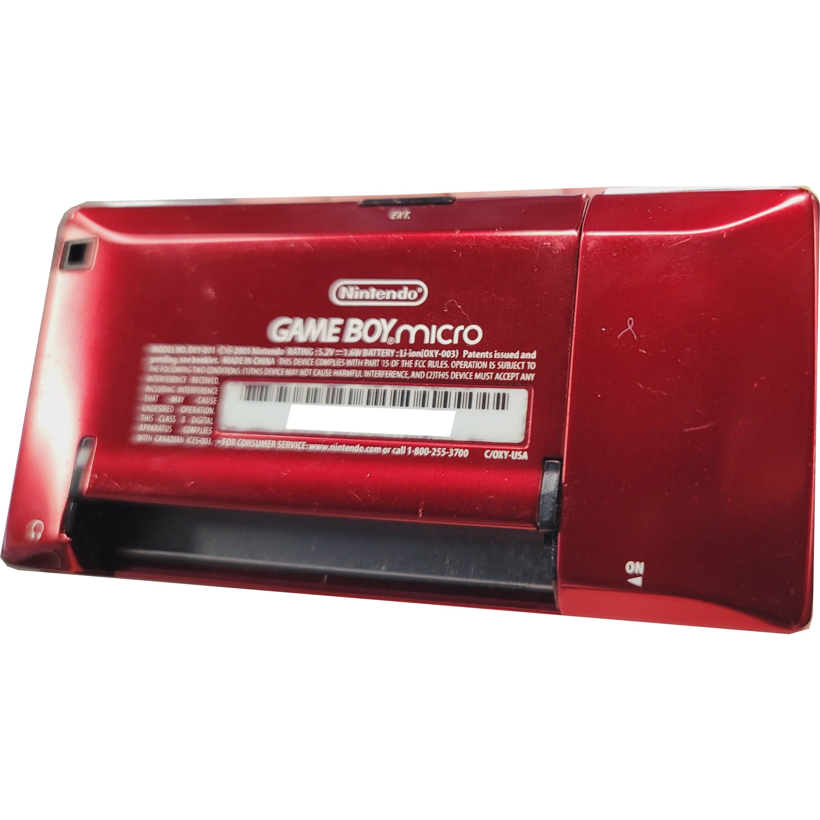 Nintendo Game Boy Micro System Famicom Edition (Reduced)