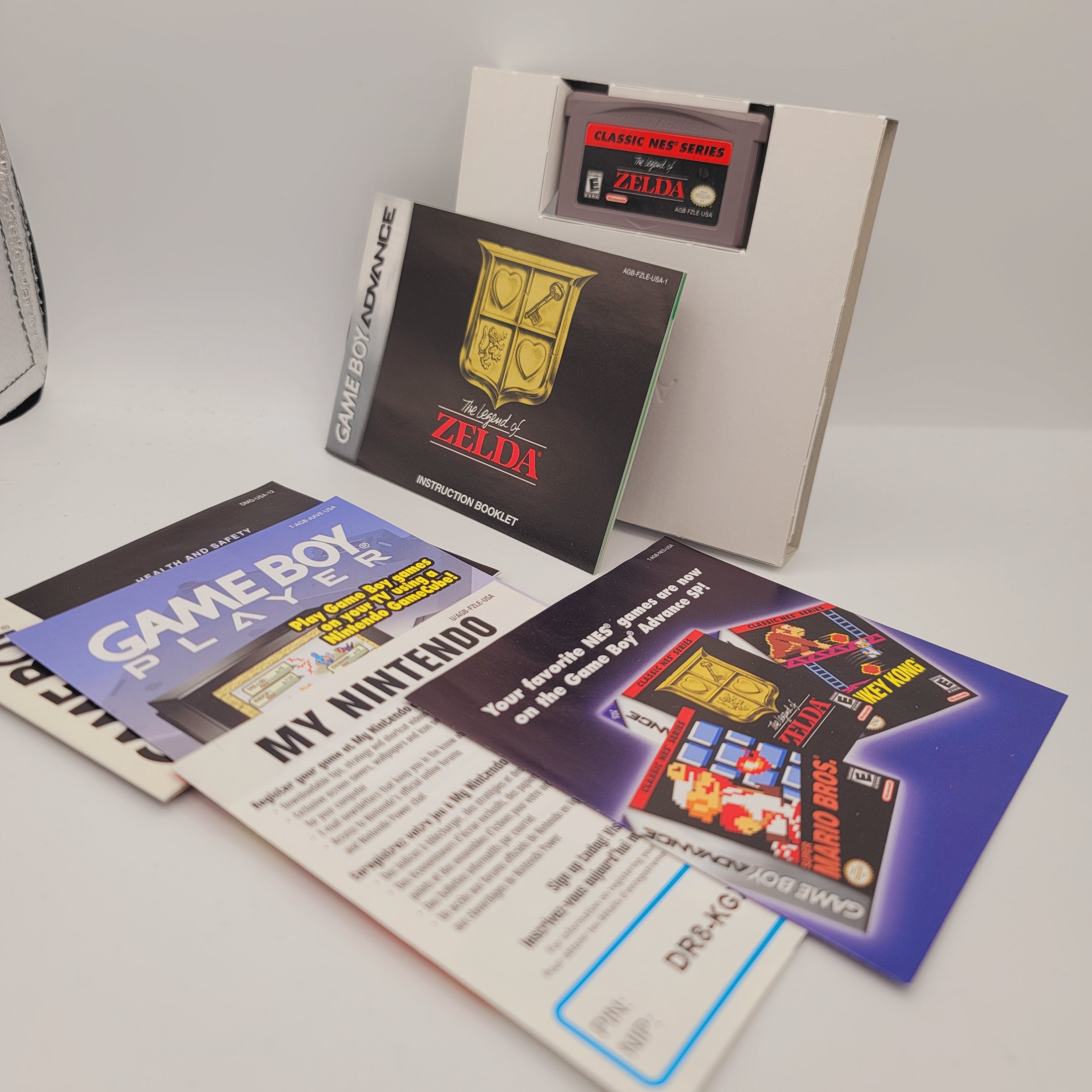 GBA - Classic NES Series The Legend of Zelda (Complete in Box / B / With Manual)
