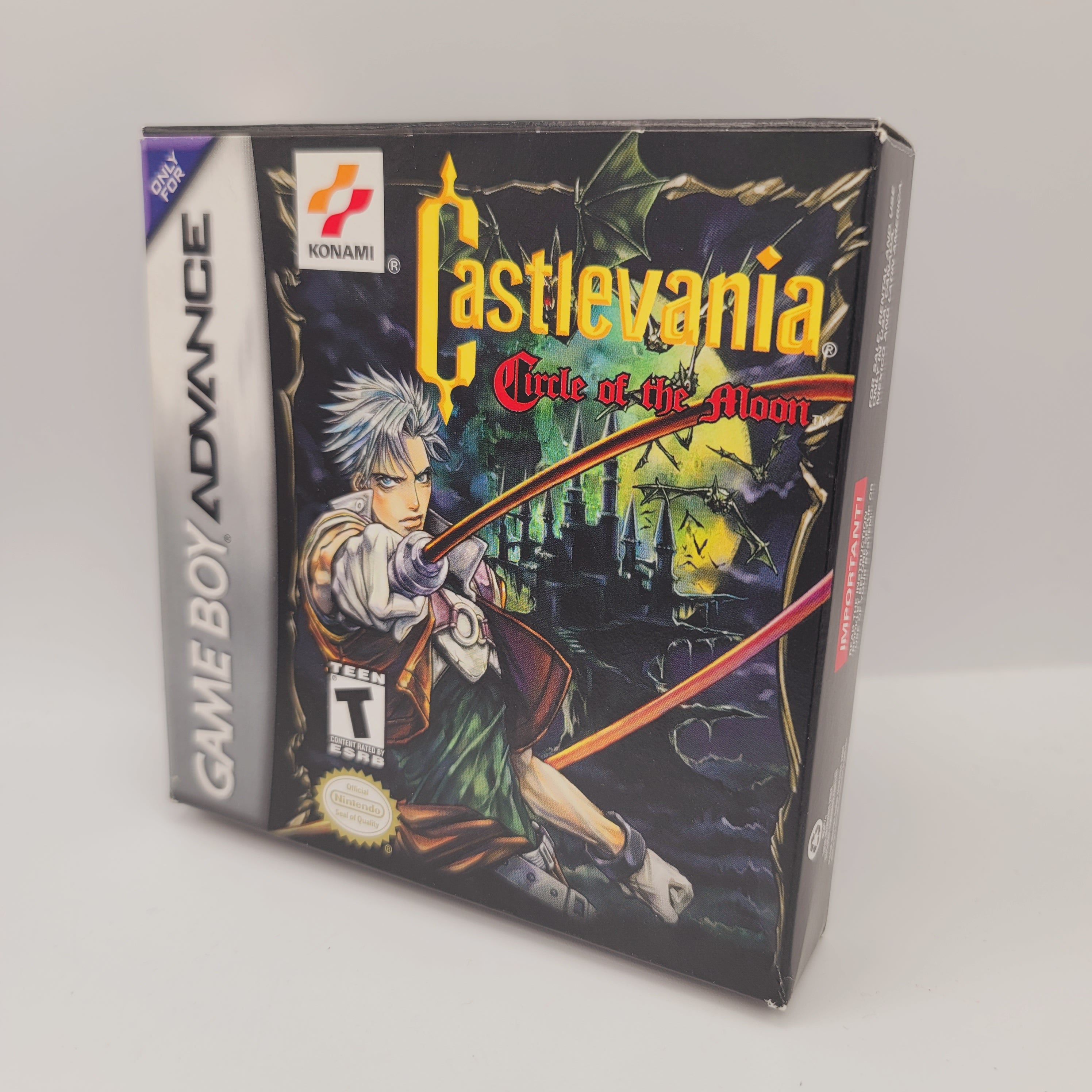 GBA - Castlevania Circle Of The Moon (Complete in Box / A / With Manual)