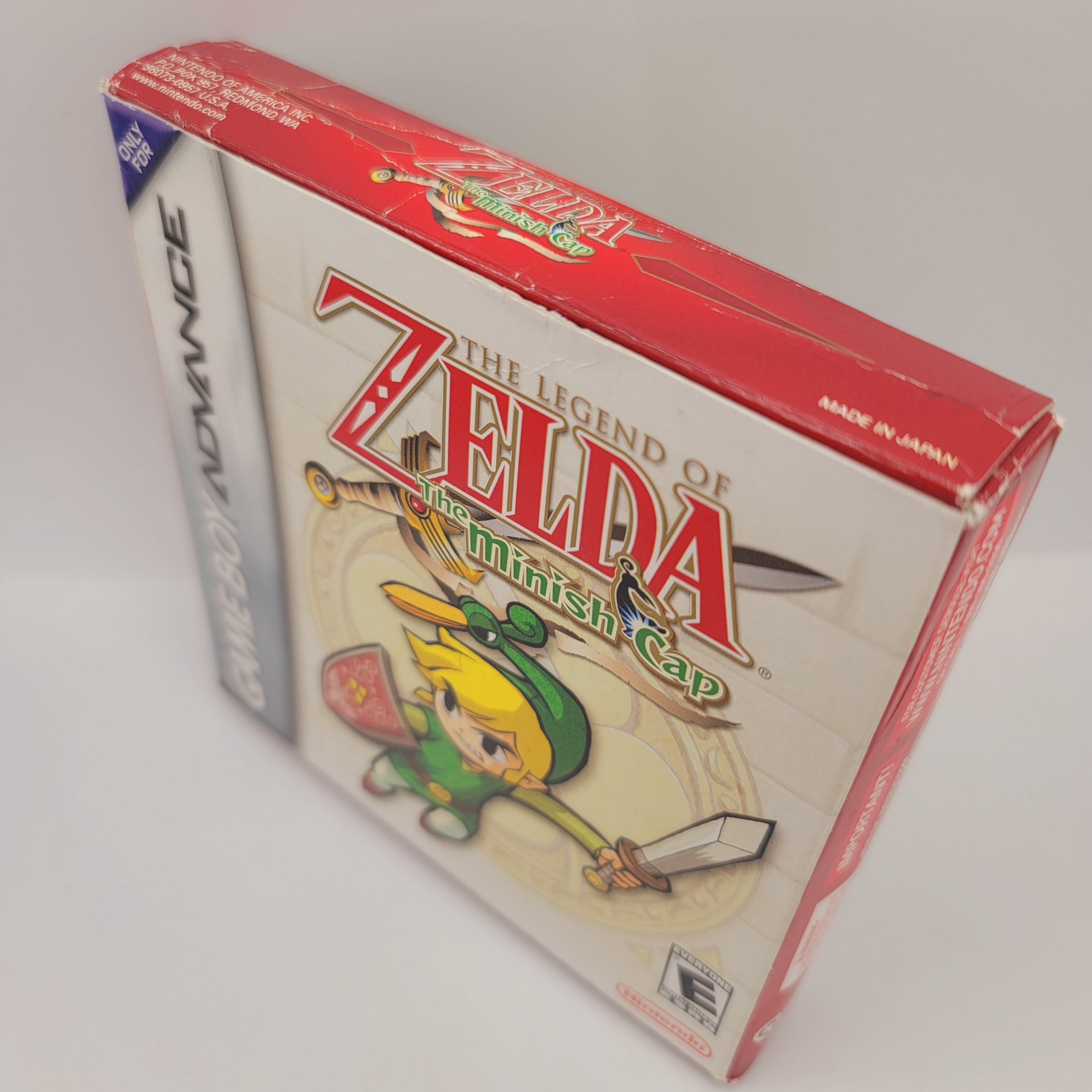 GBA - The Legend of Zelda The Minish Cap (Complete in Box / B / With Manual)