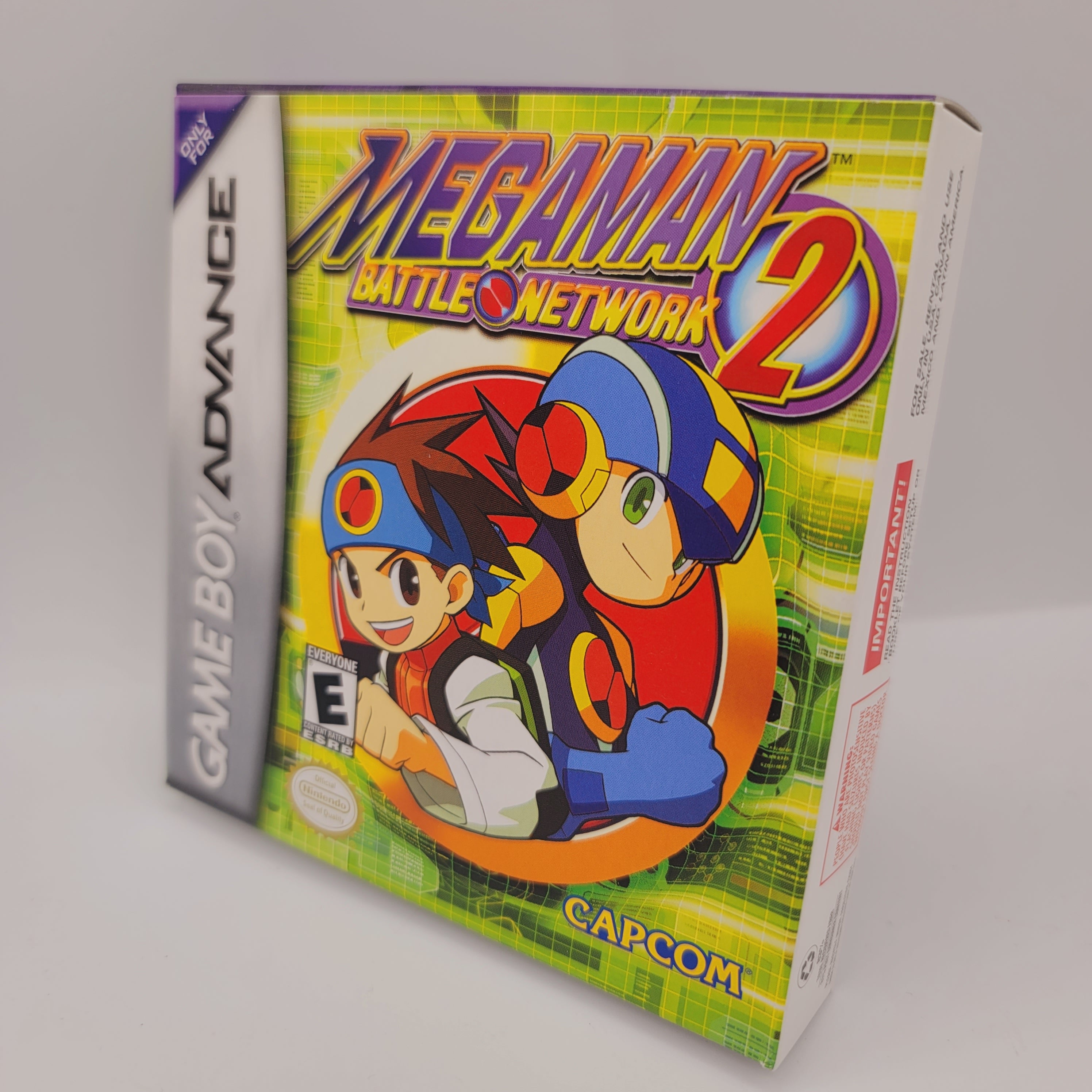 GBA - Mega Man Battle Network 2 (Complete in Box / A+ / With Manual)