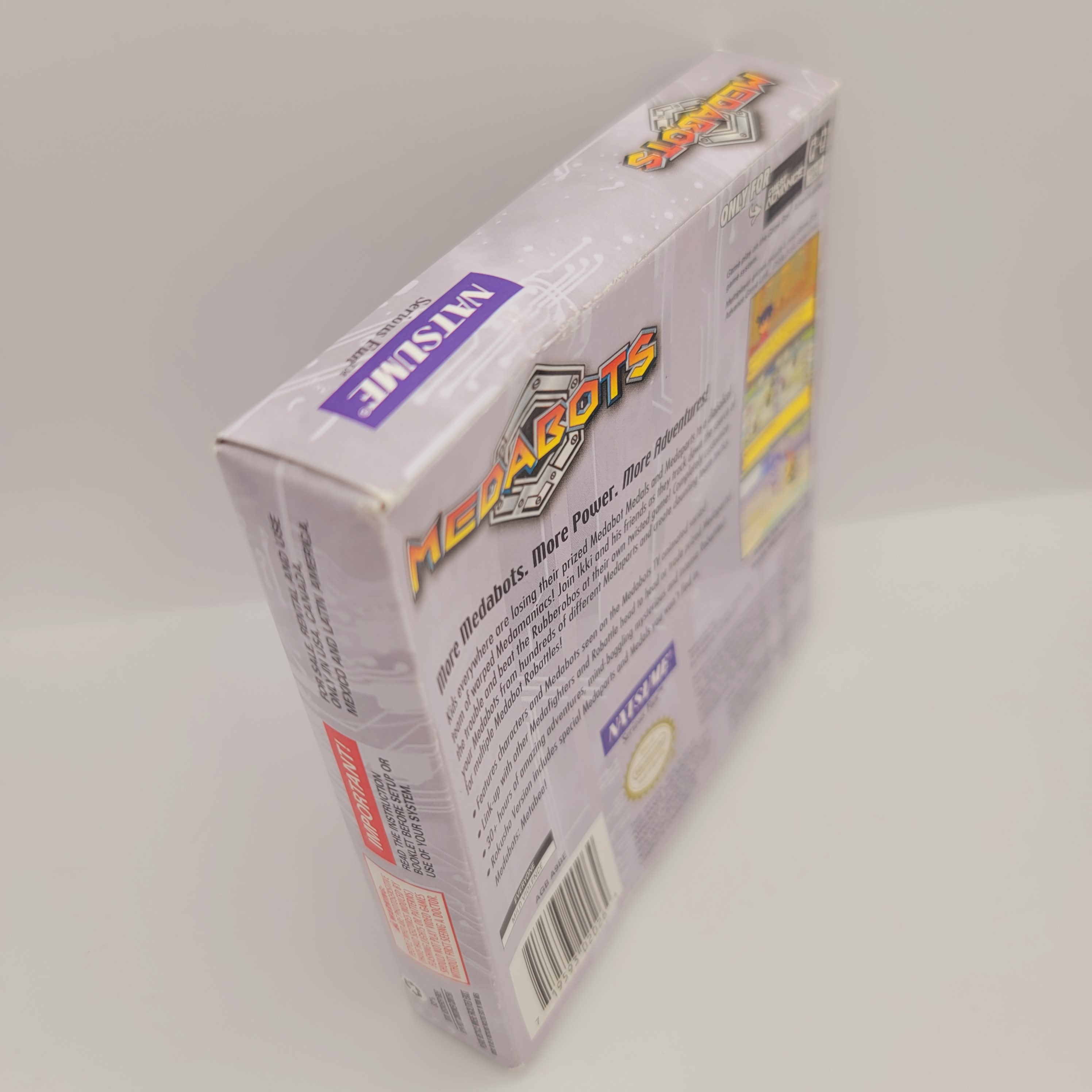 GBA - Medabots Rokusho Version (Complete in Box / C / With Manual)