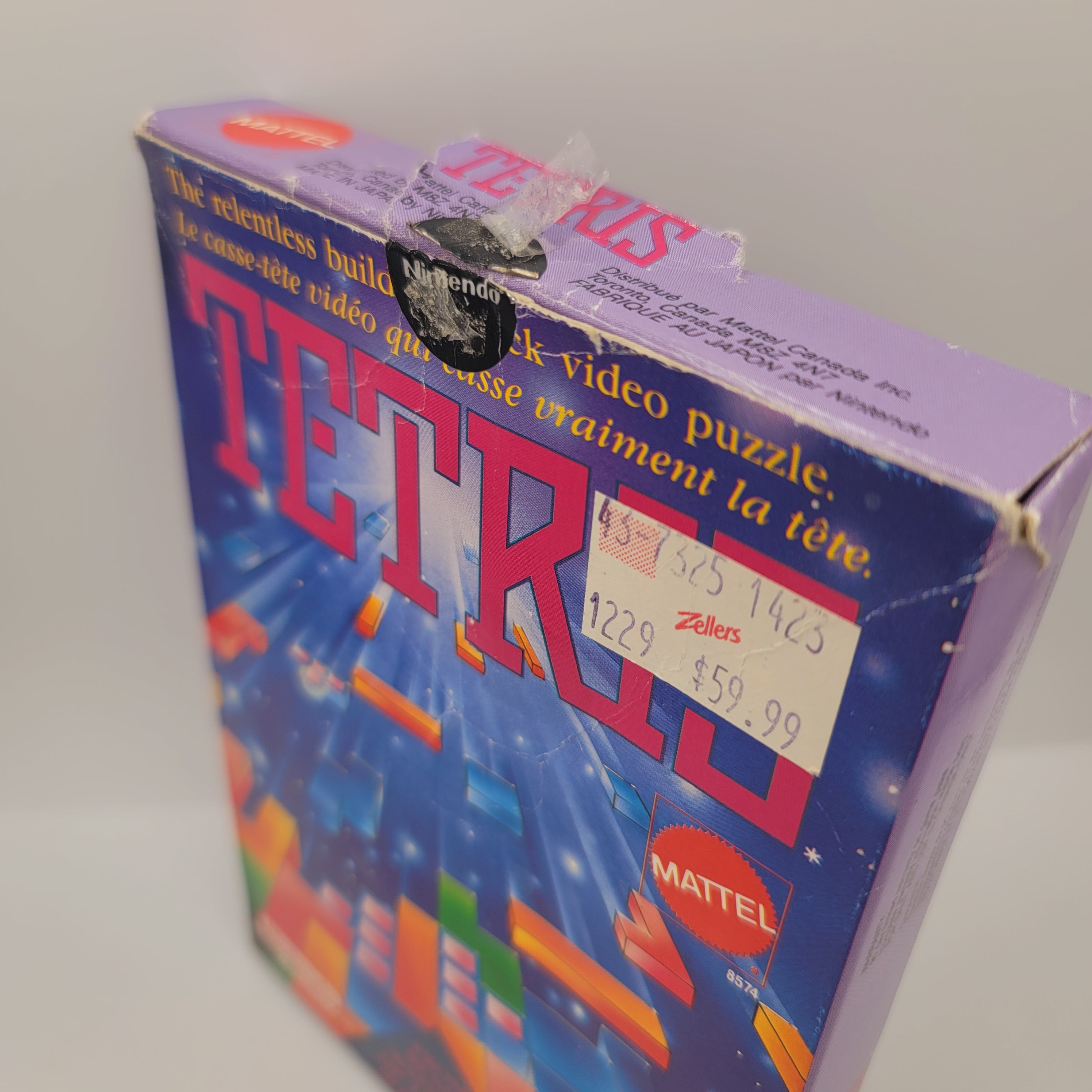 NES - Tetris (Complete In Box / C- / With Manual)