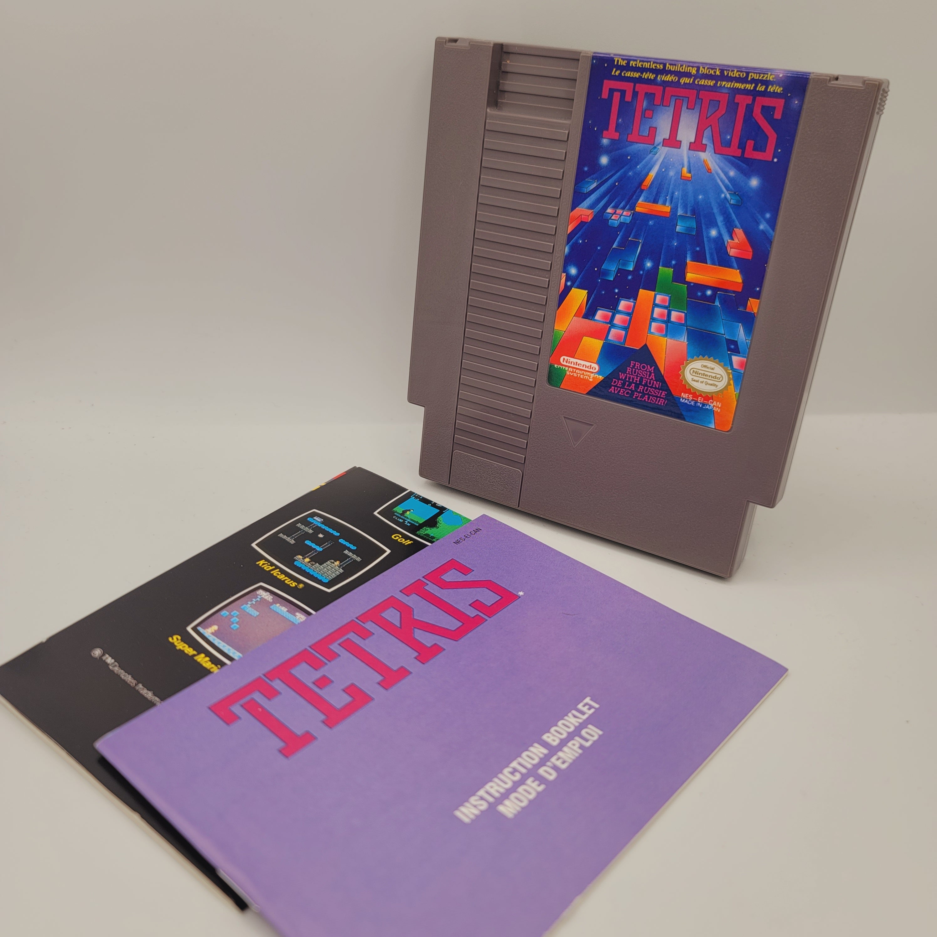 NES - Tetris (Complete In Box / C- / With Manual)