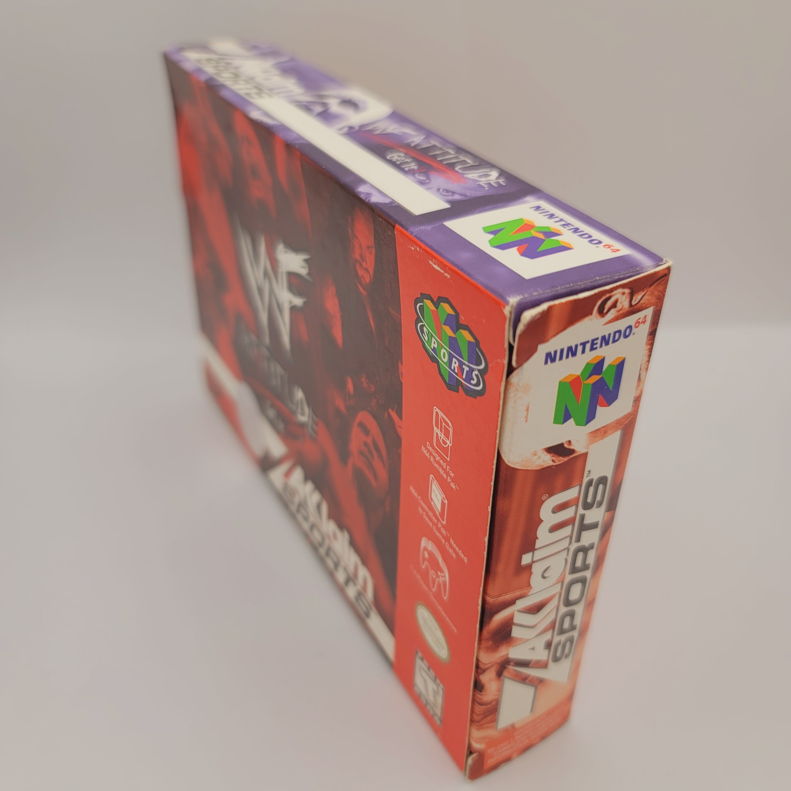 N64 - Attitude WWF (Complet dans la boîte)