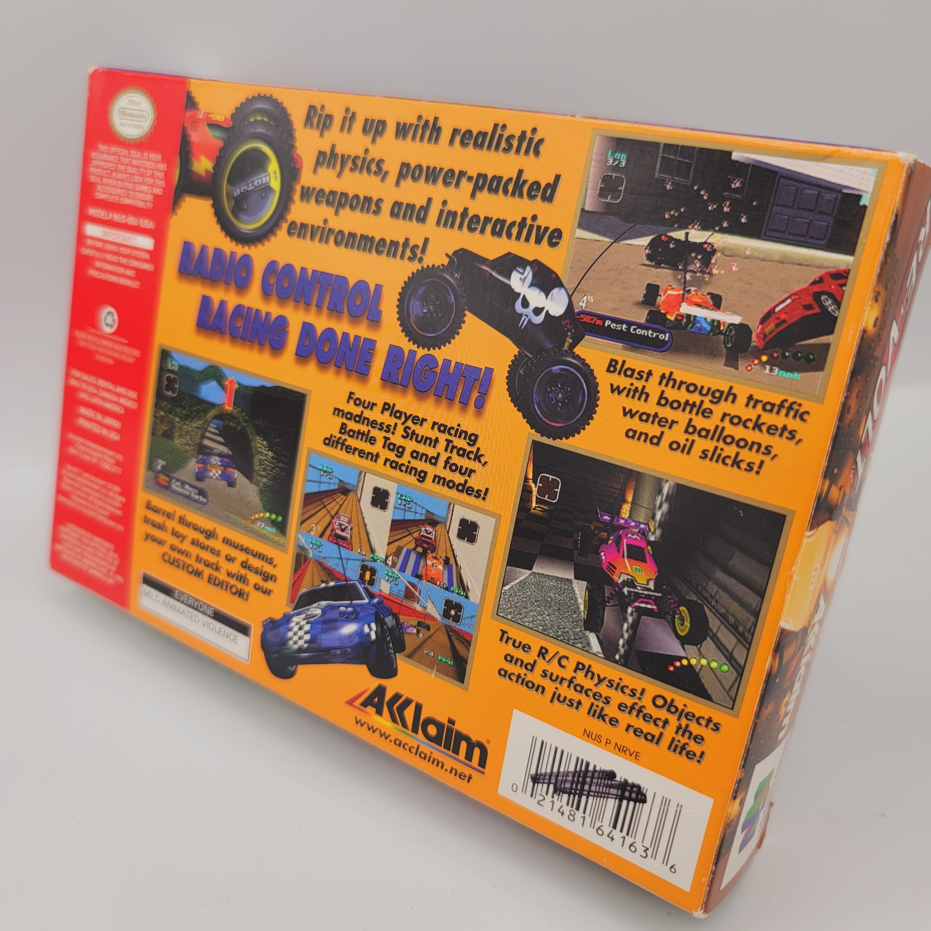 N64 - Re-Volt (Complete in Box / A- / With Manual)