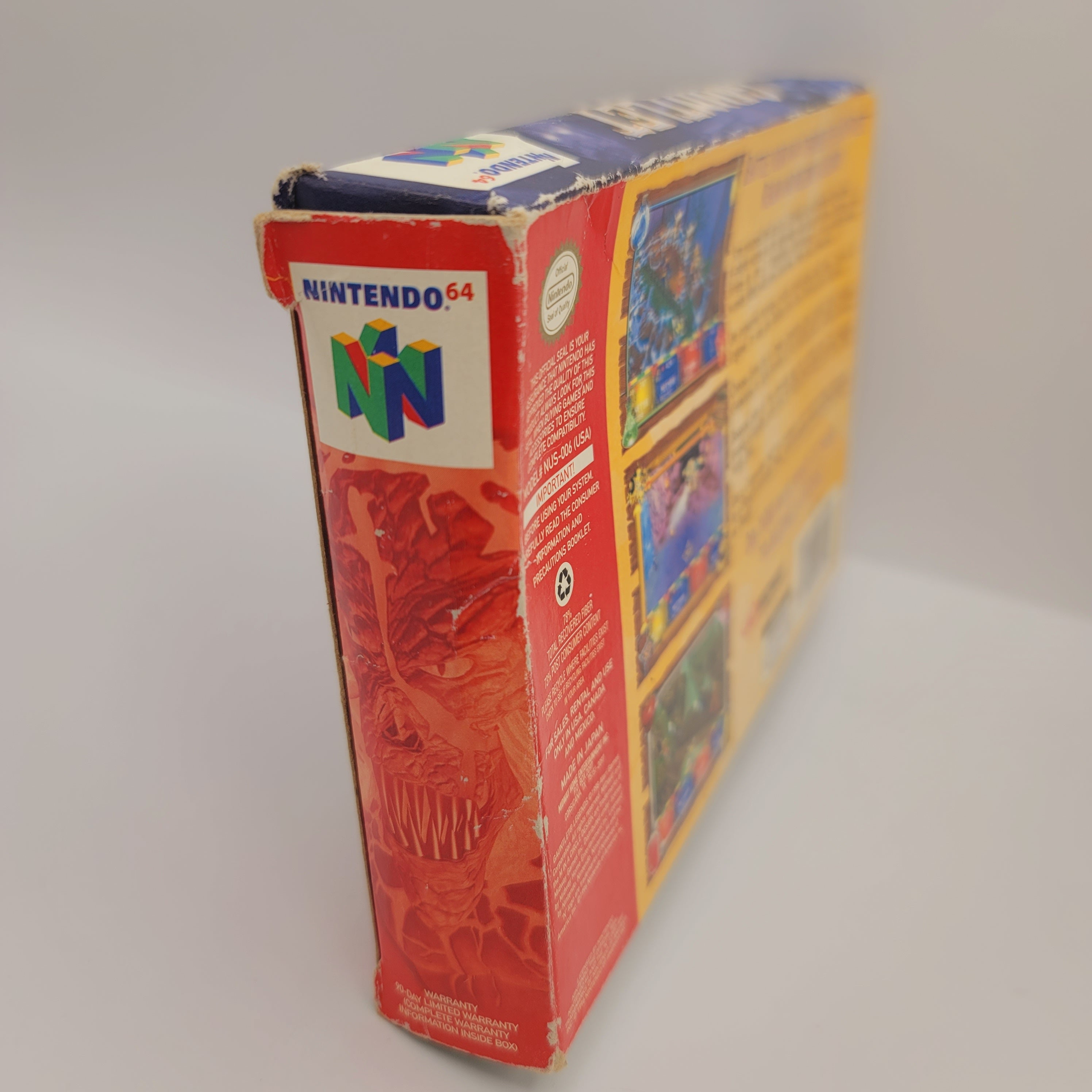 N64 - Gauntlet Legends (Complete in Box / B- / Worn Manual)