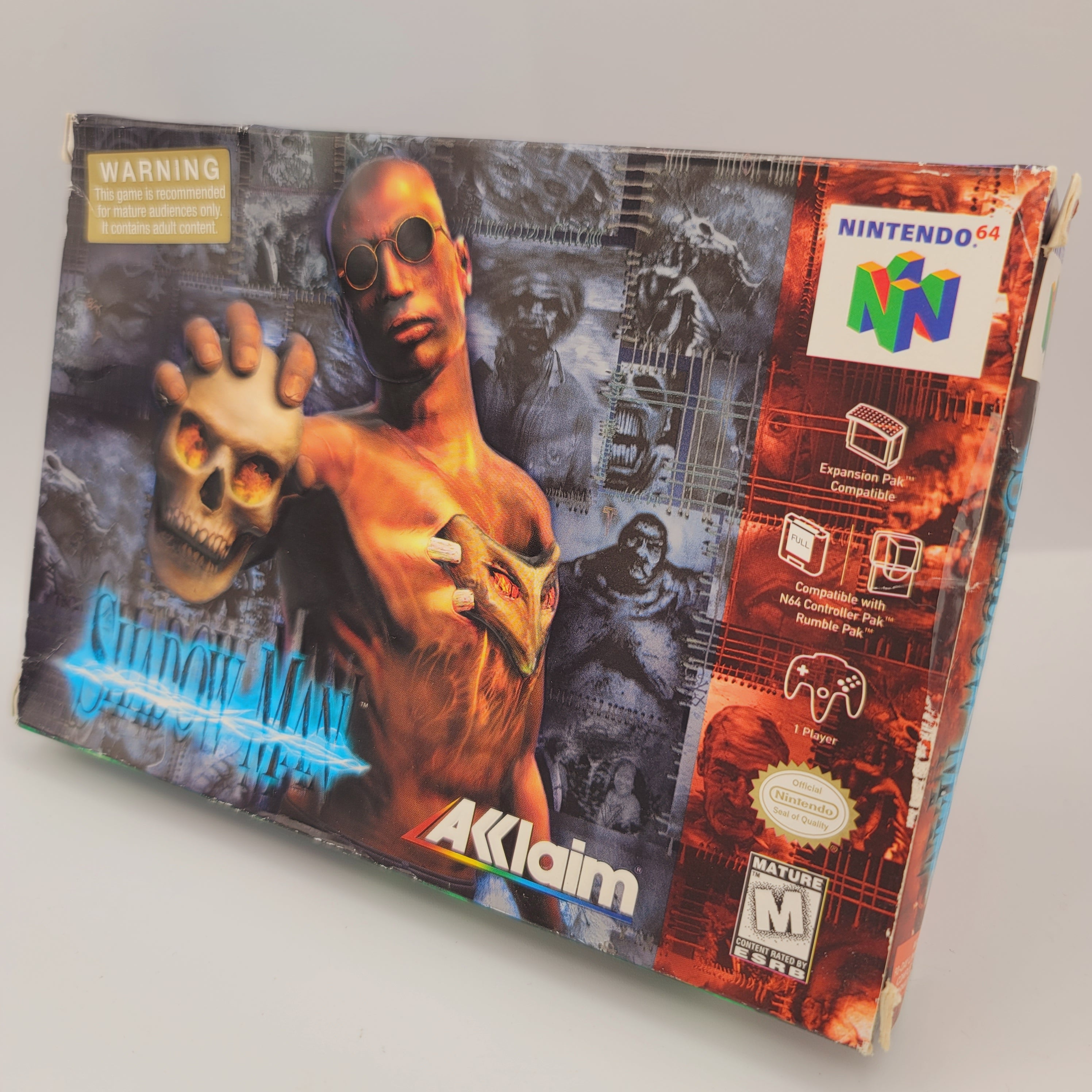 N64 - Shadow Man (Complete in Box / B- / No Manual)