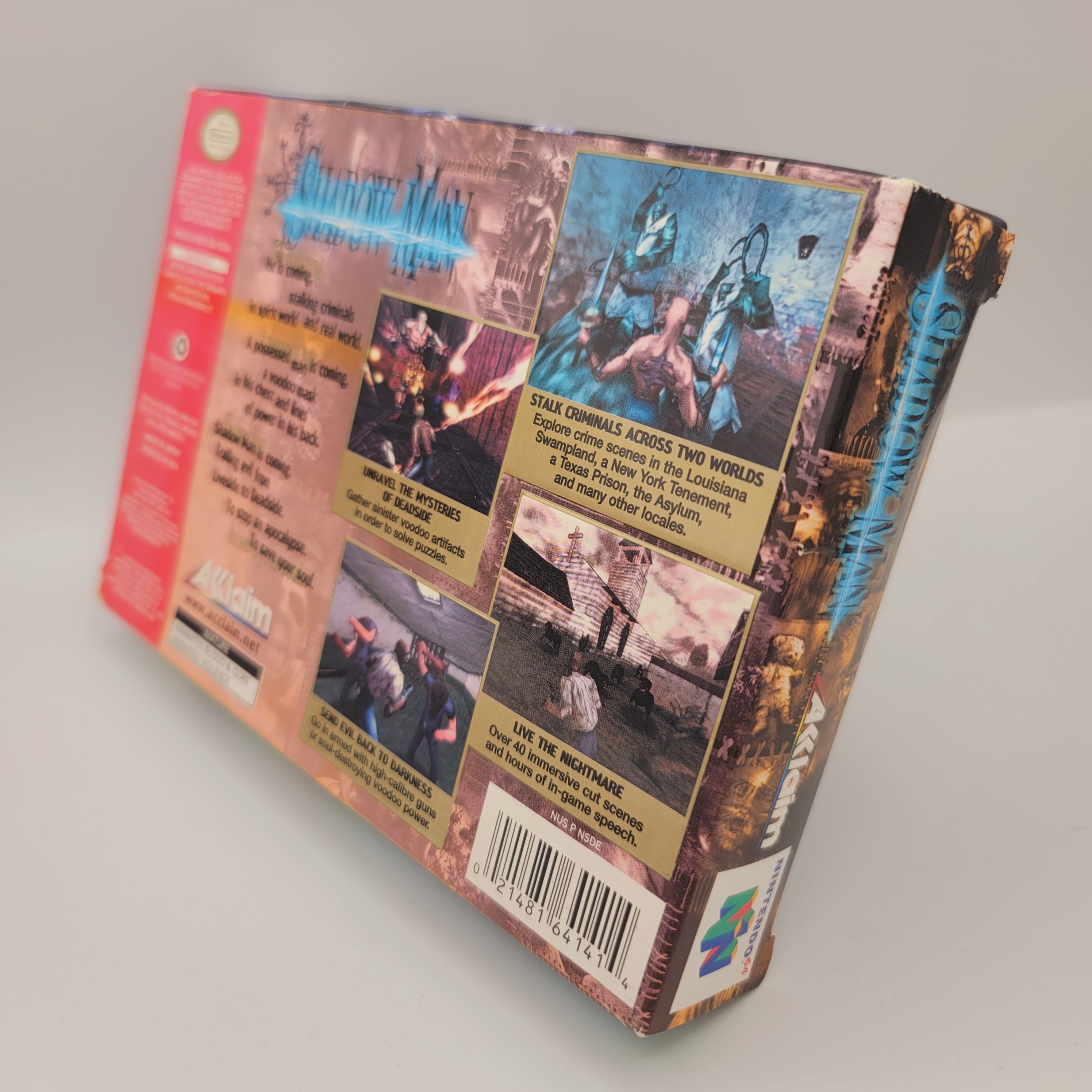 N64 - Shadow Man (Complete in Box / B- / No Manual)