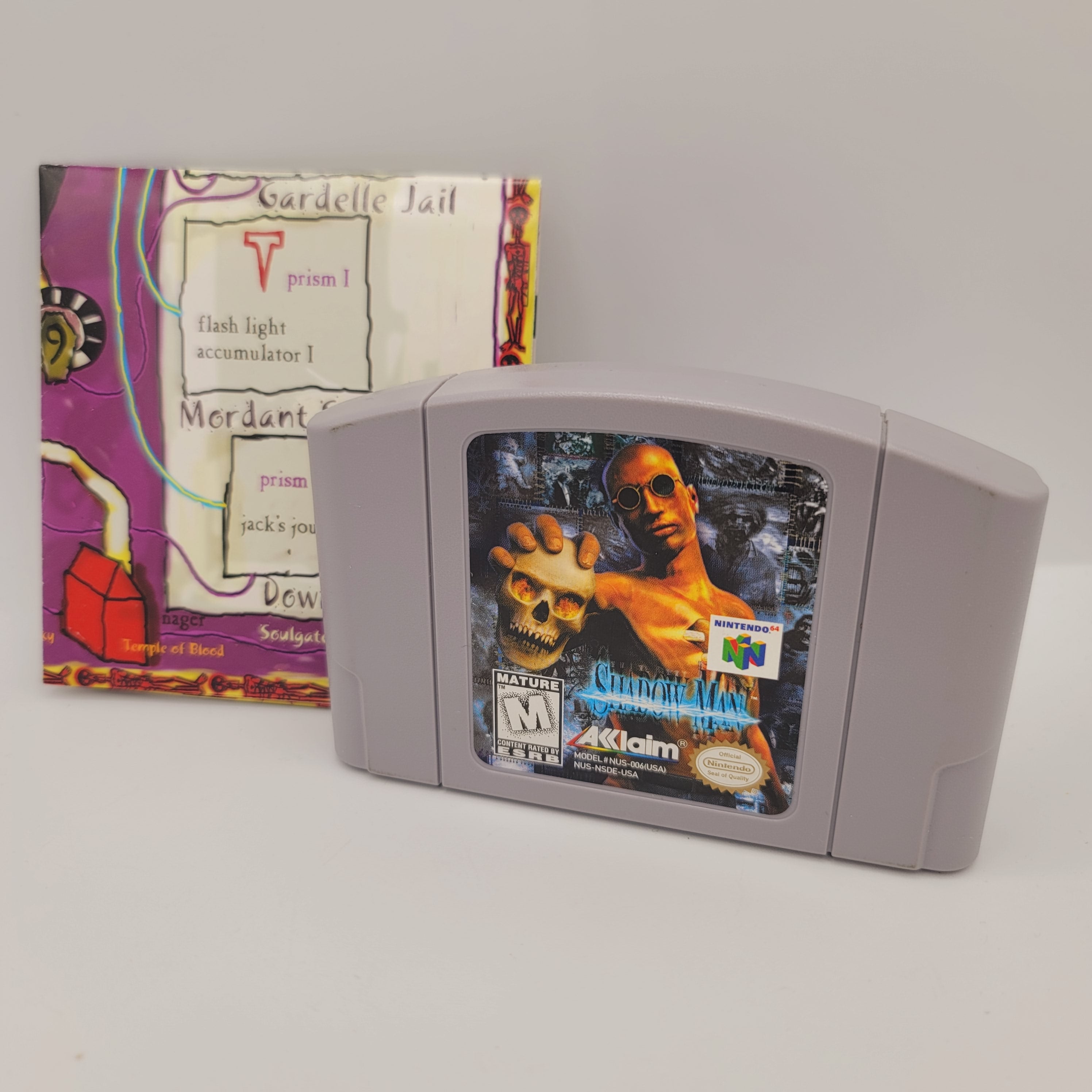 N64 - Shadow Man (Complete in Box / B- / No Manual)