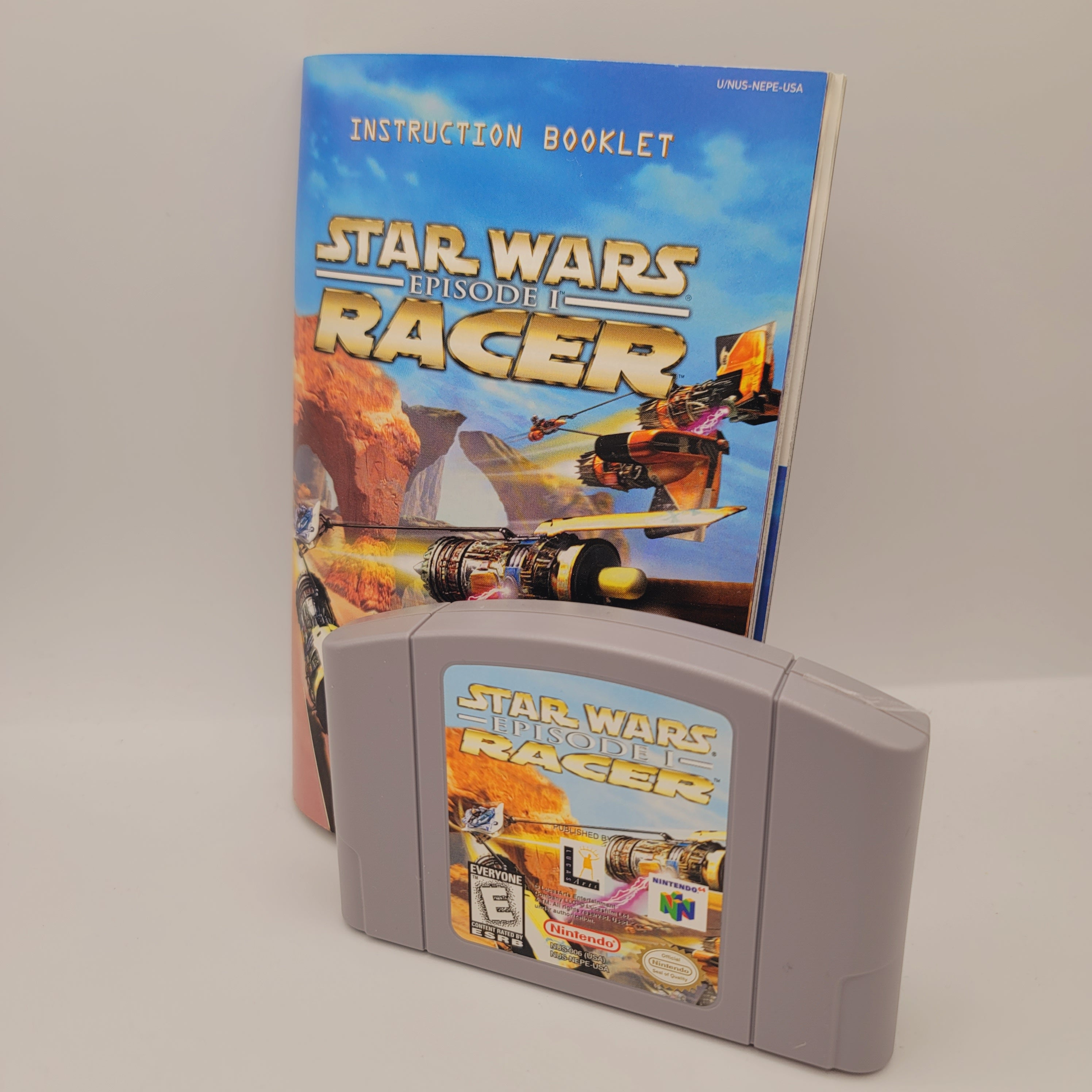 N64 - Star Wars Episode 1 Racer (Complete in Box / B+ / With Manual)